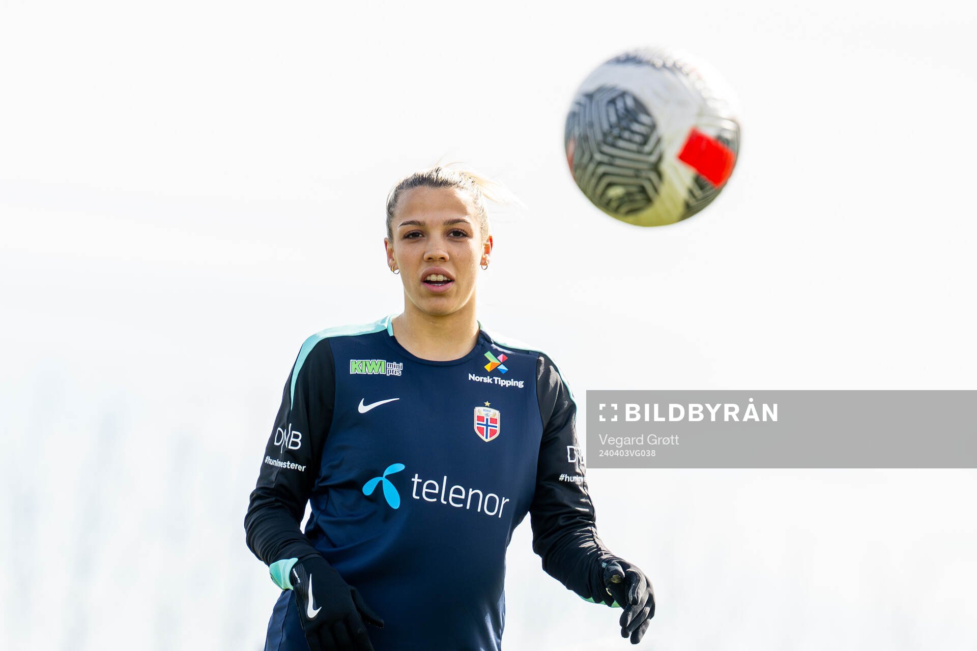 Celin Bizet Ildhusøy of the Norwegian women's national