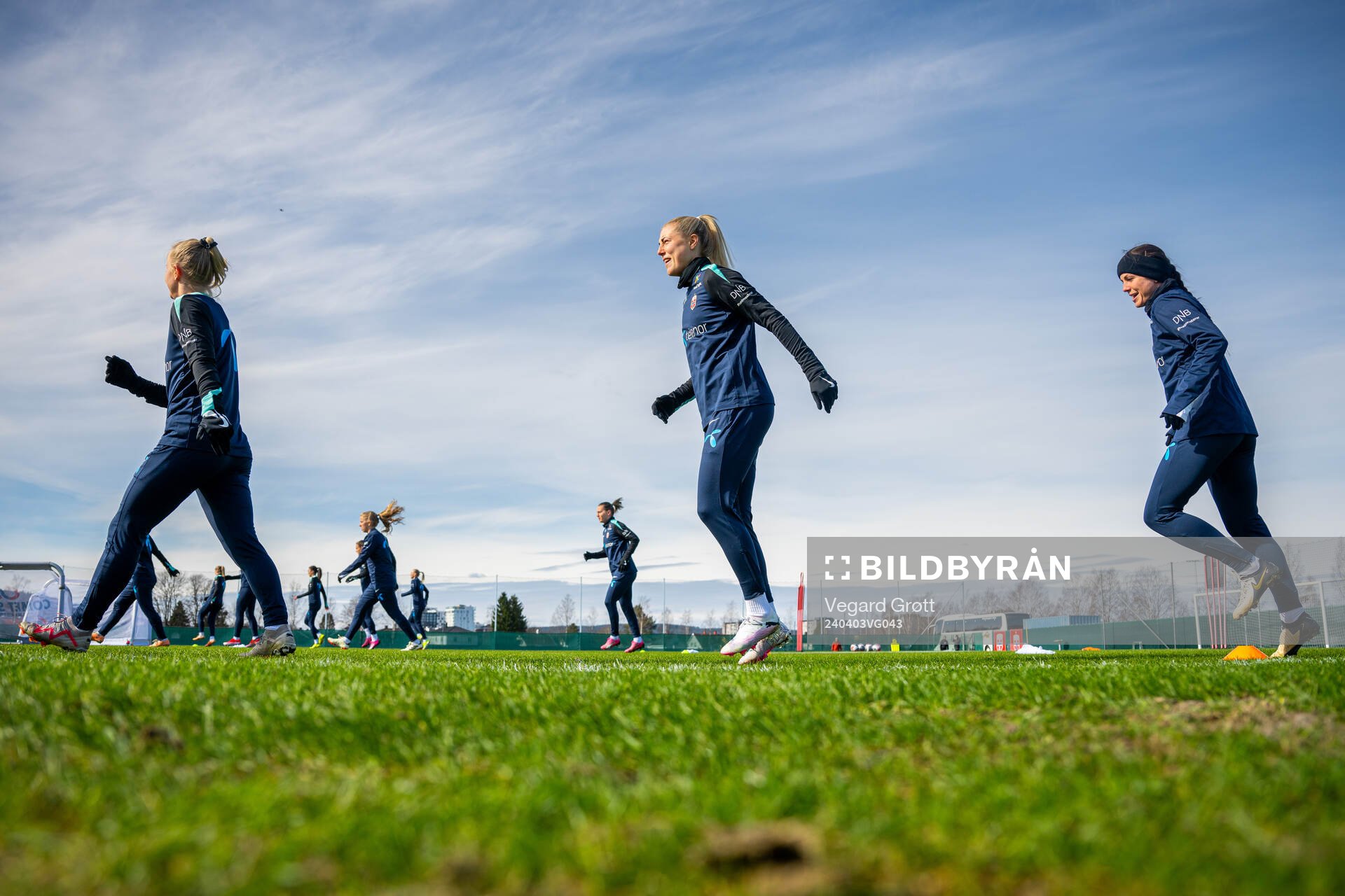 Sophie Román Haug of the Norwegian women's national