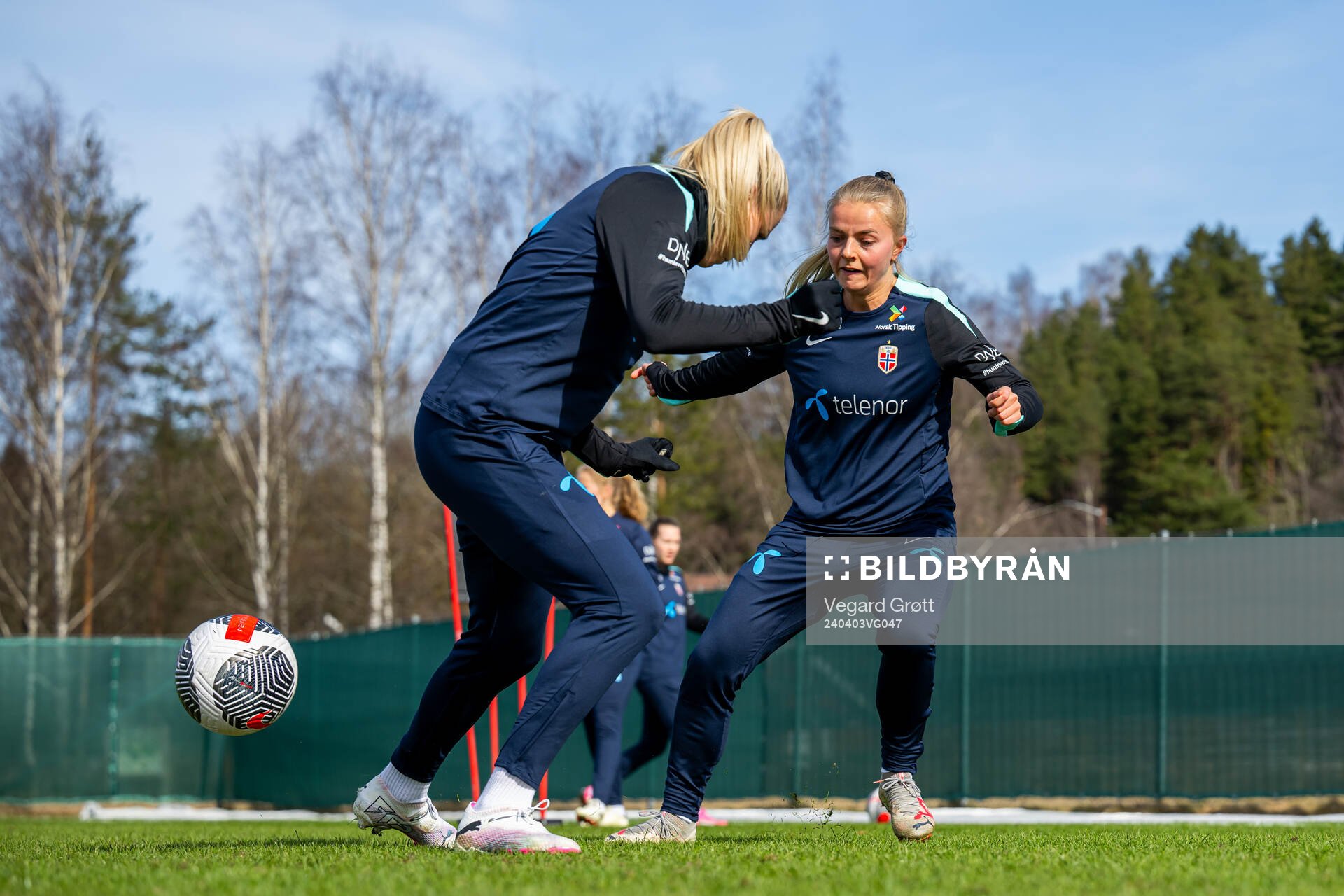 Emilie Woldvik of the Norwegian women's national football