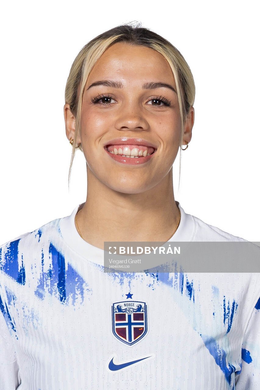 Celin Bizet Ildhusøy of the Norwegian women's national