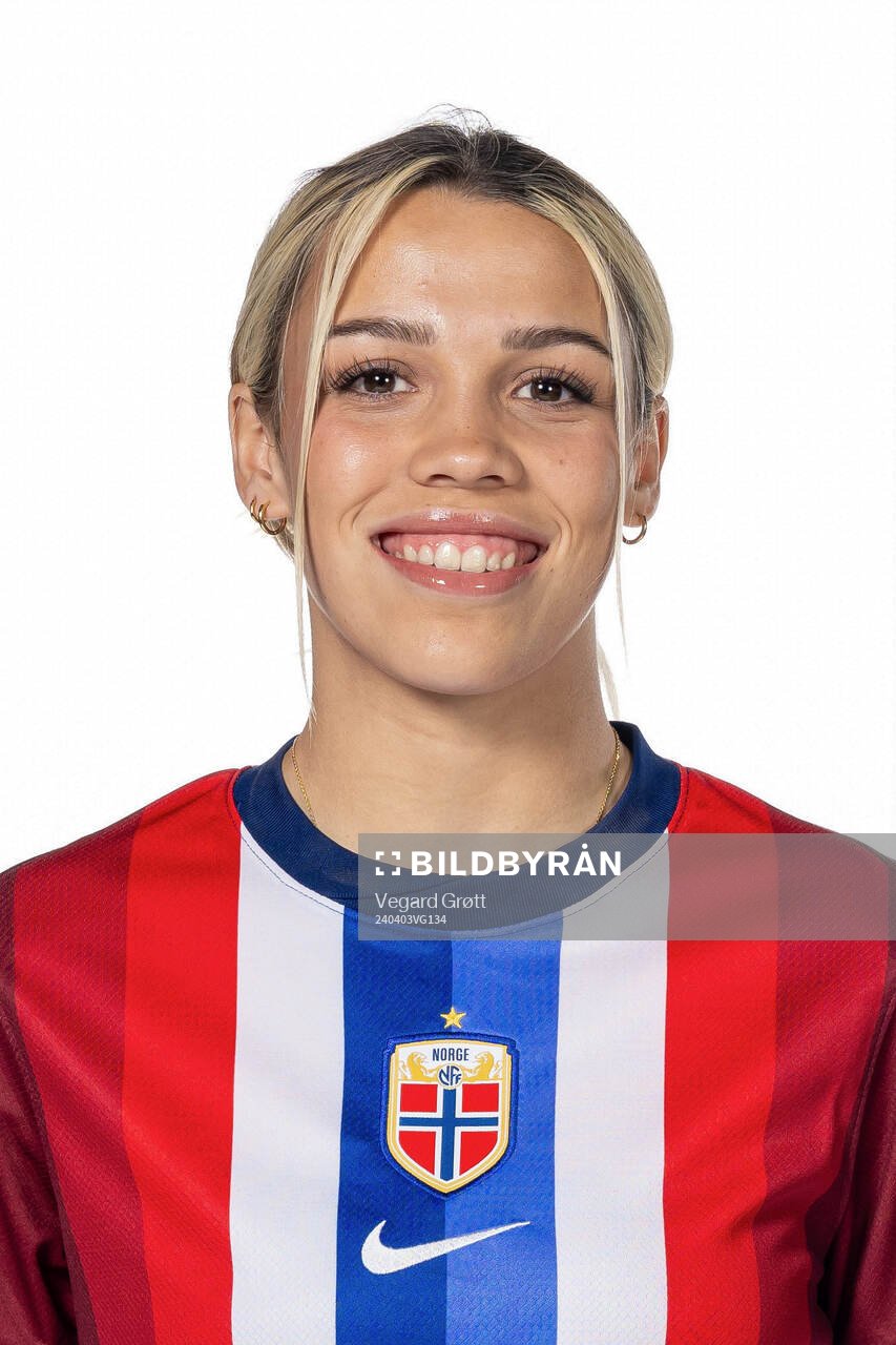Celin Bizet Ildhusøy of the Norwegian women's national