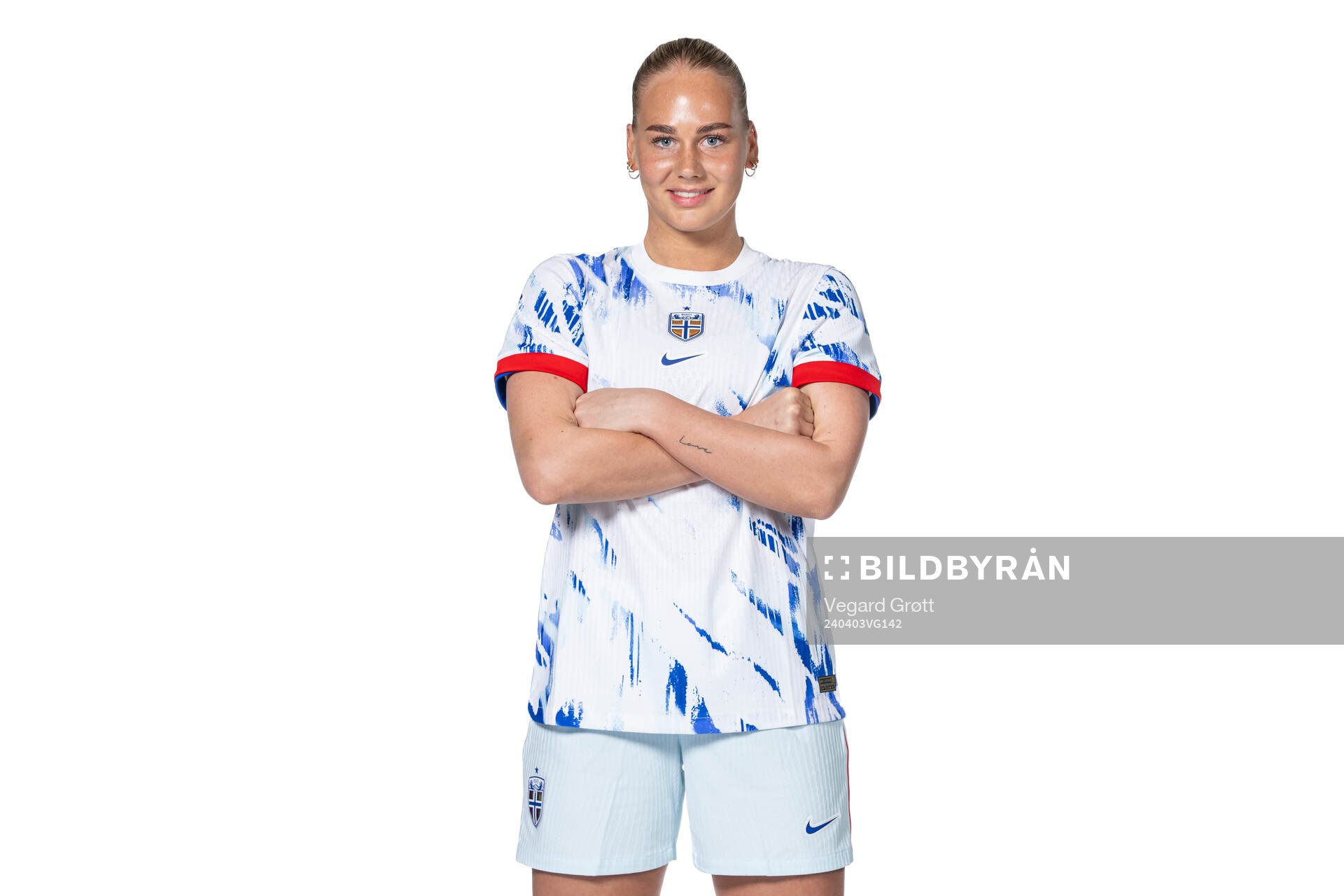 Cathinka Tandberg of the Norwegian women's national