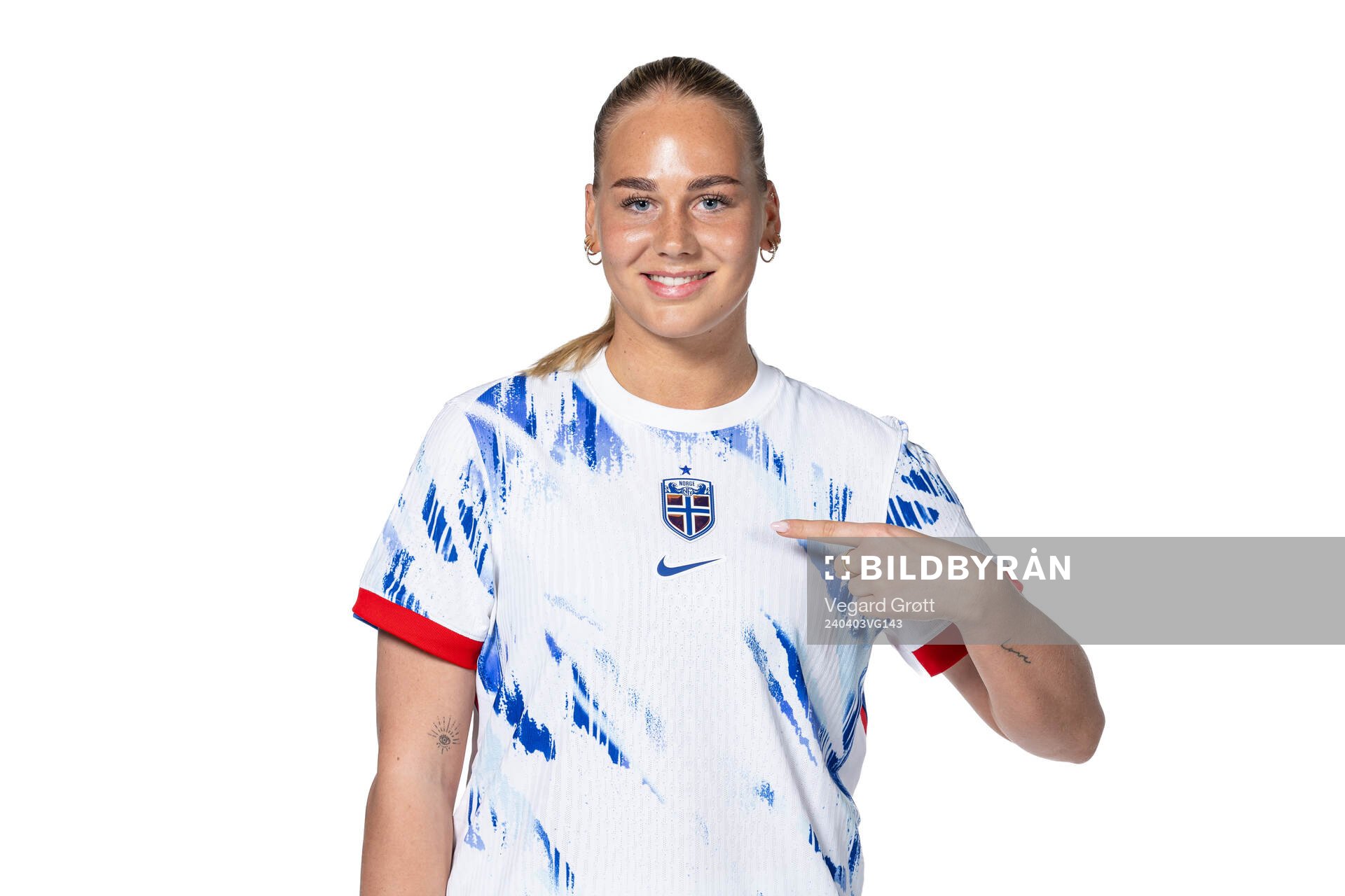 Cathinka Tandberg of the Norwegian women's national