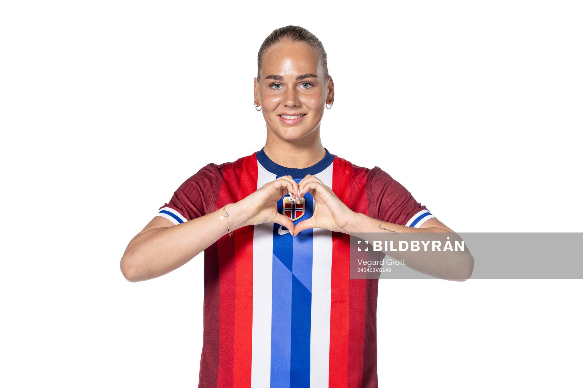 Cathinka Tandberg of the Norwegian women's national