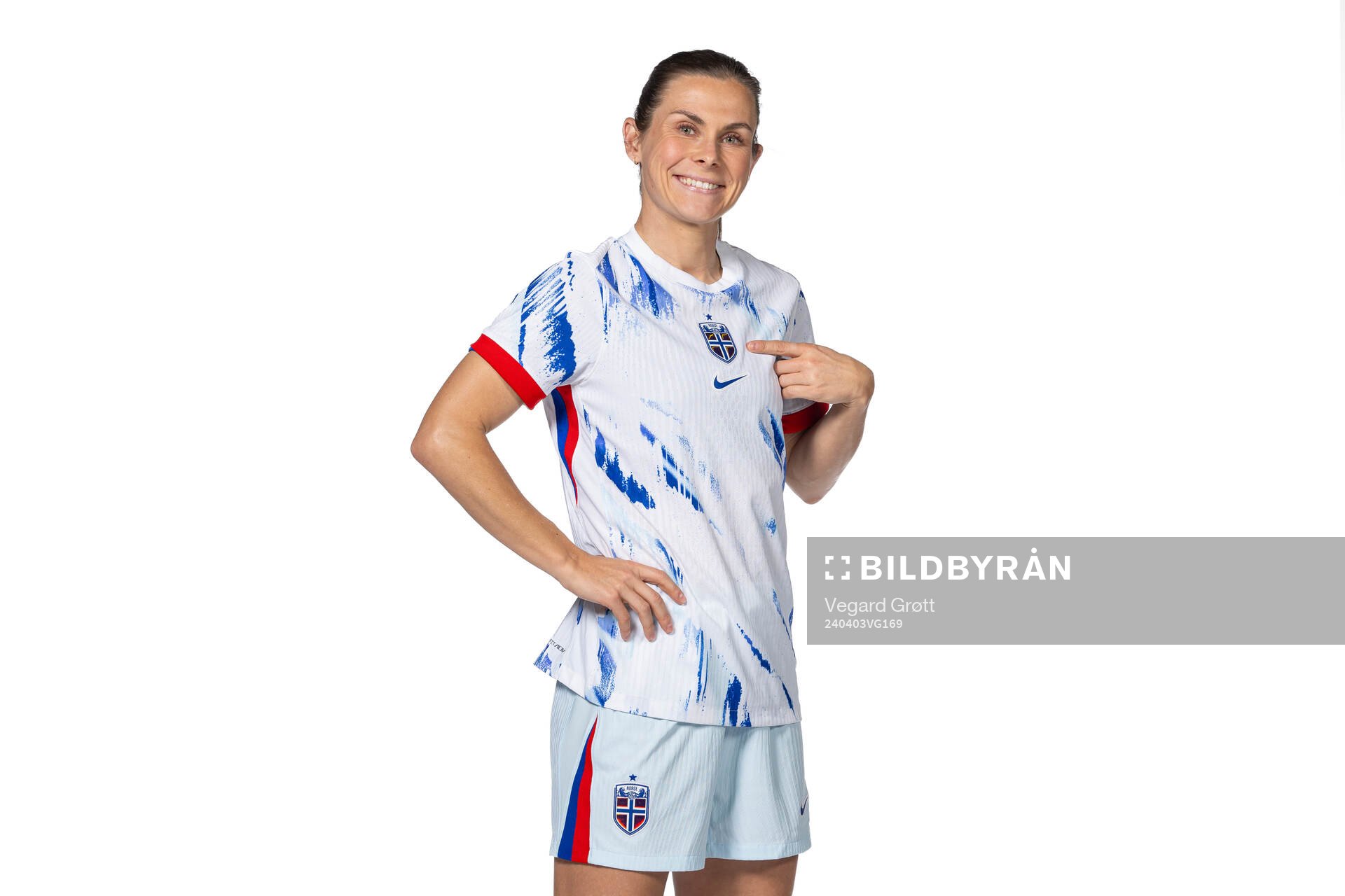 Emilie Haavi of the Norwegian women's national football