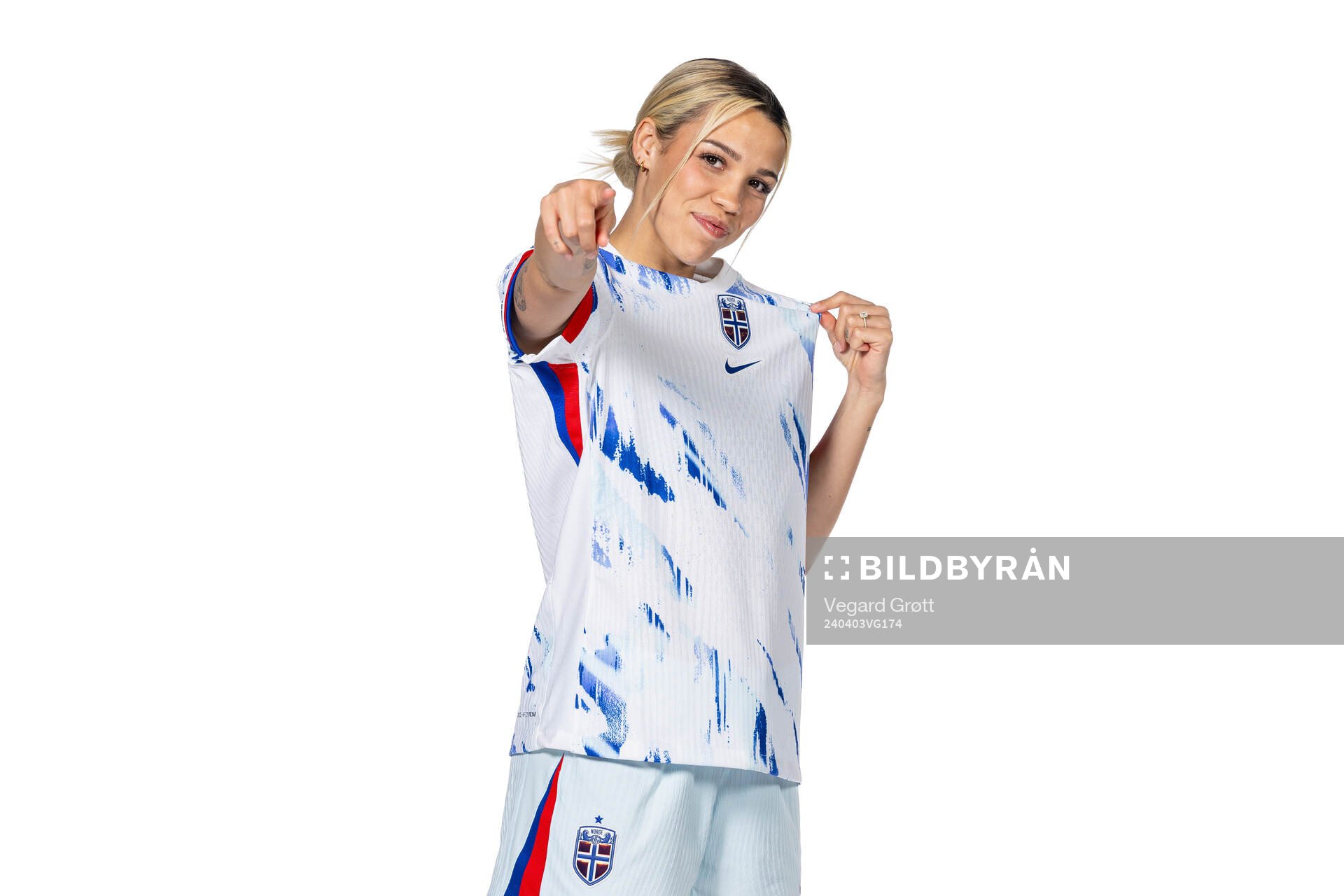 Celin Bizet Ildhusøy of the Norwegian women's national