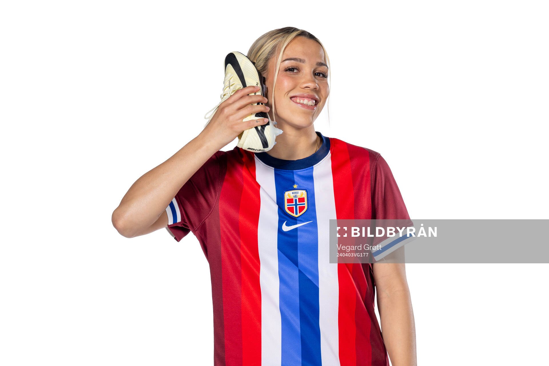 Celin Bizet Ildhusøy of the Norwegian women's national