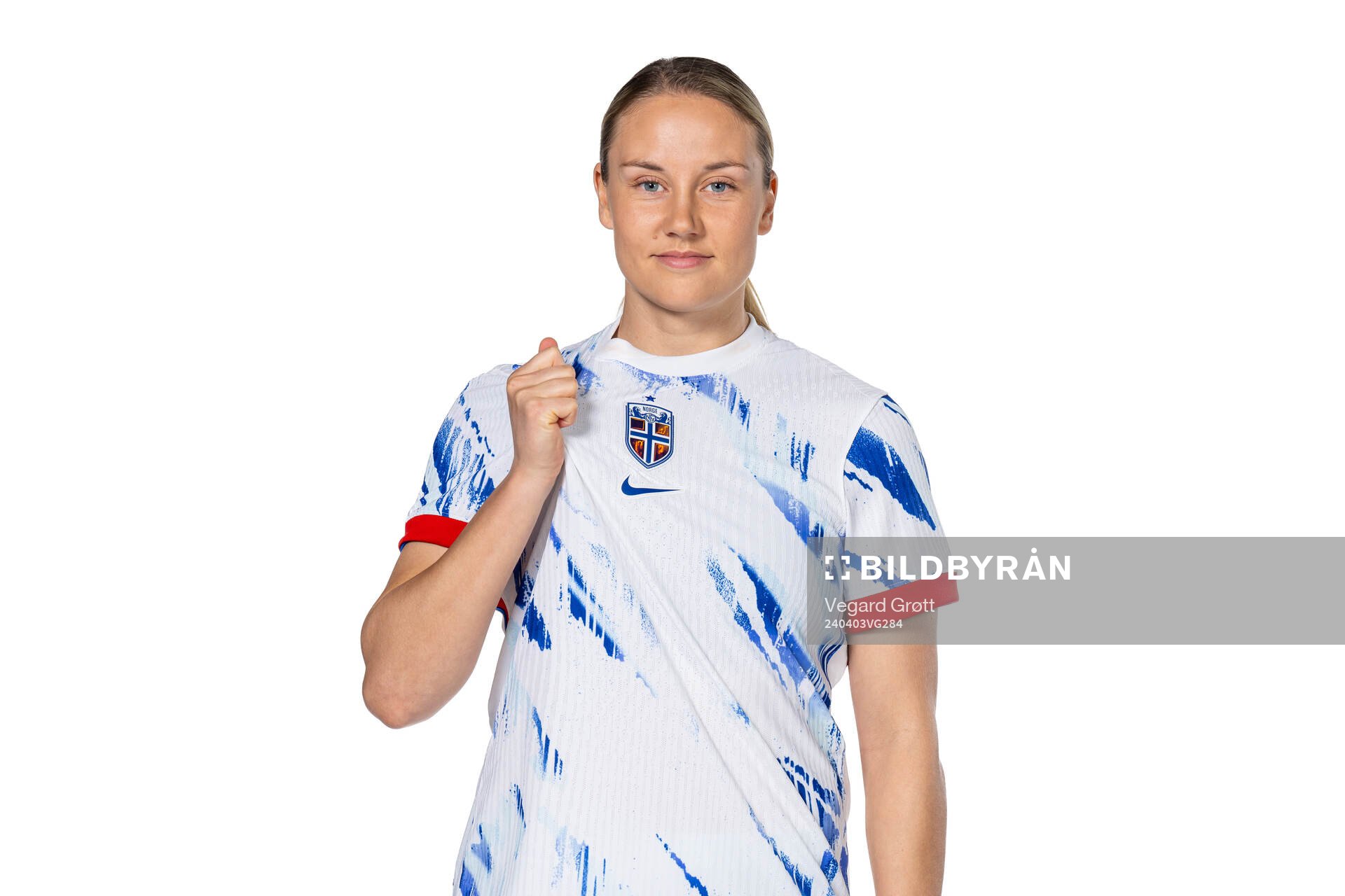 Lisa Naalsund of the Norwegian women's national football