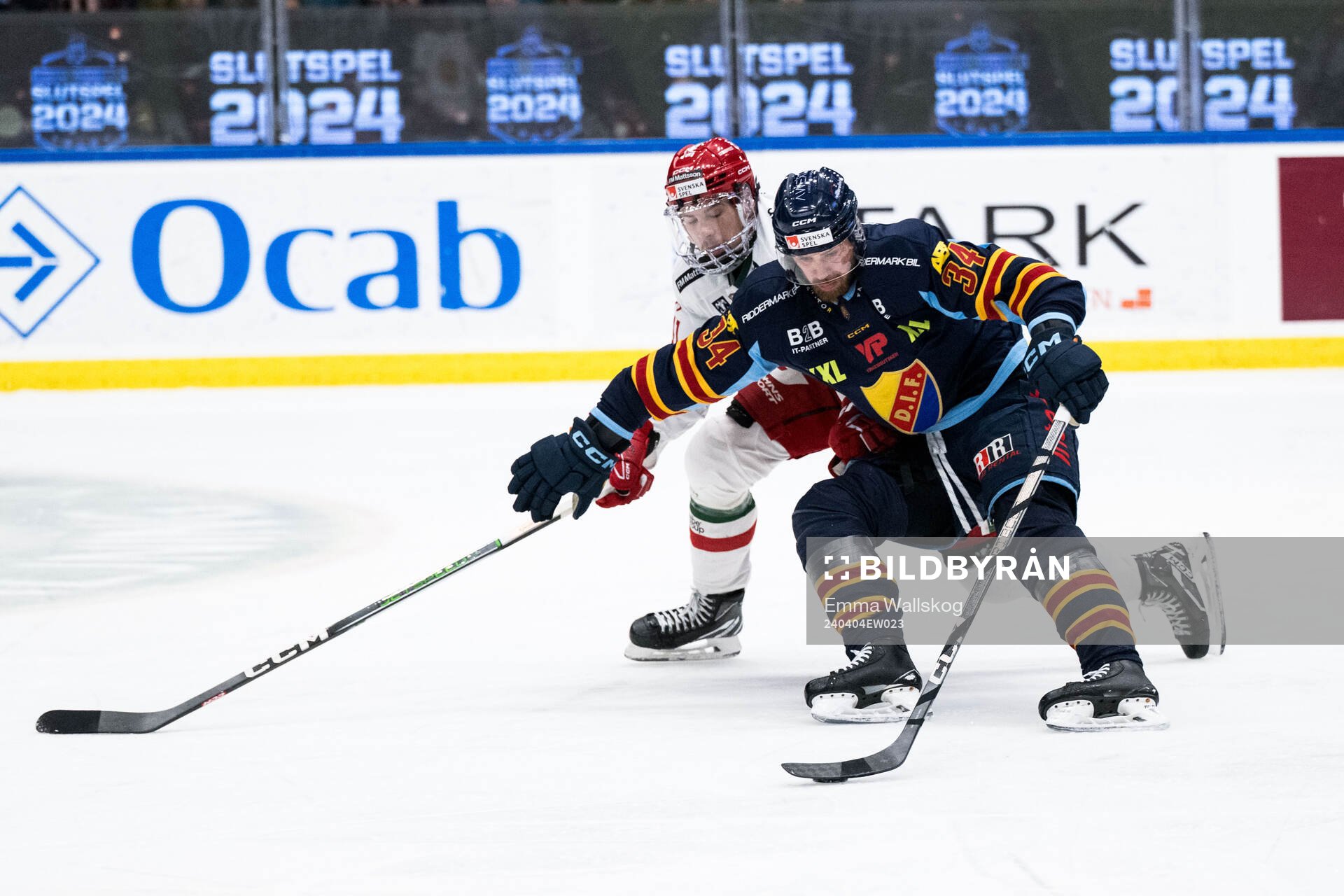 Moras Joseph Berger och Djurgårdens Daniel Brodin