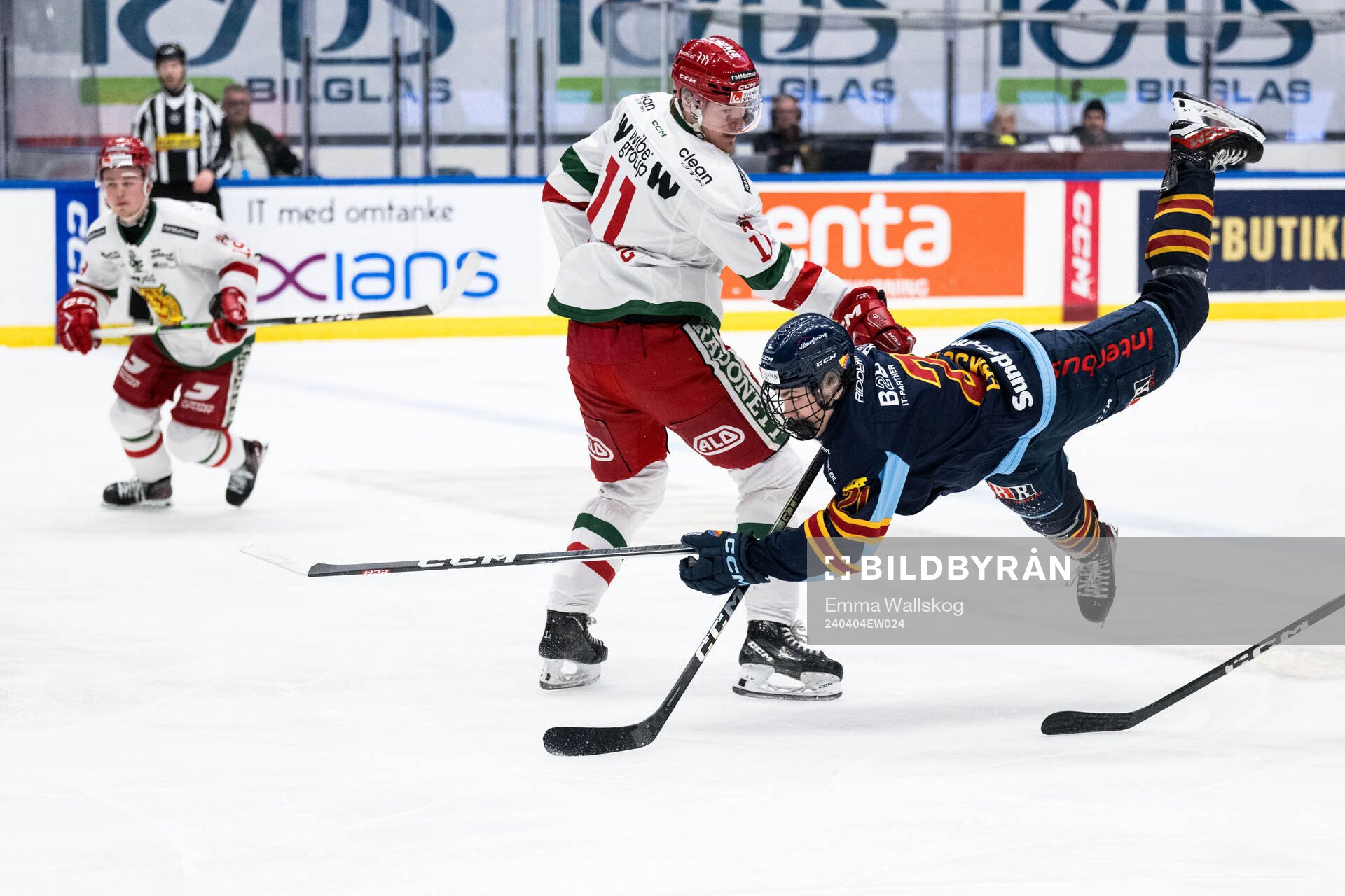Moras Jakob Stöffling och Djurgårdens Linus Eriksson