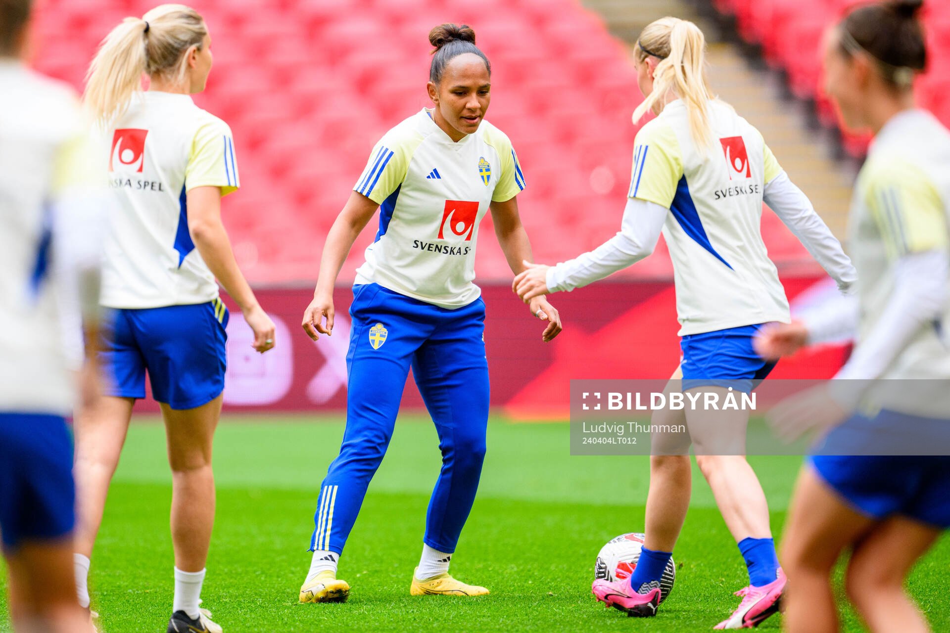 Madelen Janogy of Sweden of the women's national football