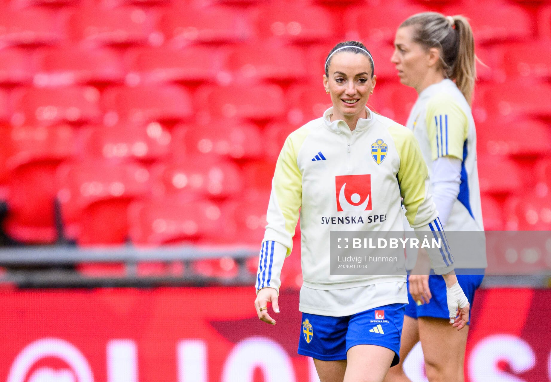 Kosovare Asllani of Sweden of the women's national football