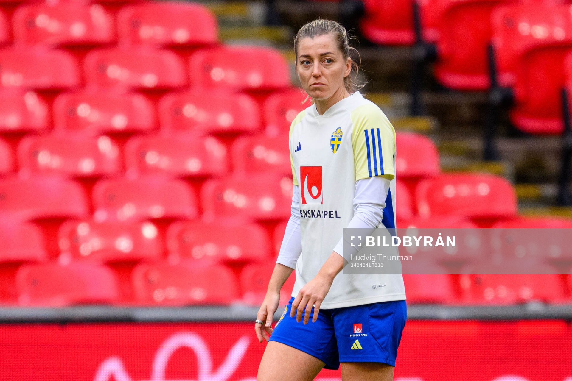 Linda Sembrant of Sweden of the women's national football