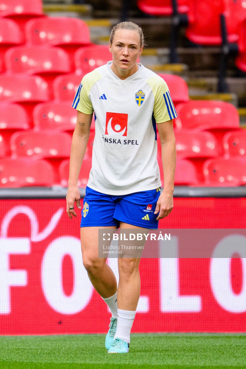 Magdalena Eriksson of Sweden of the women's national