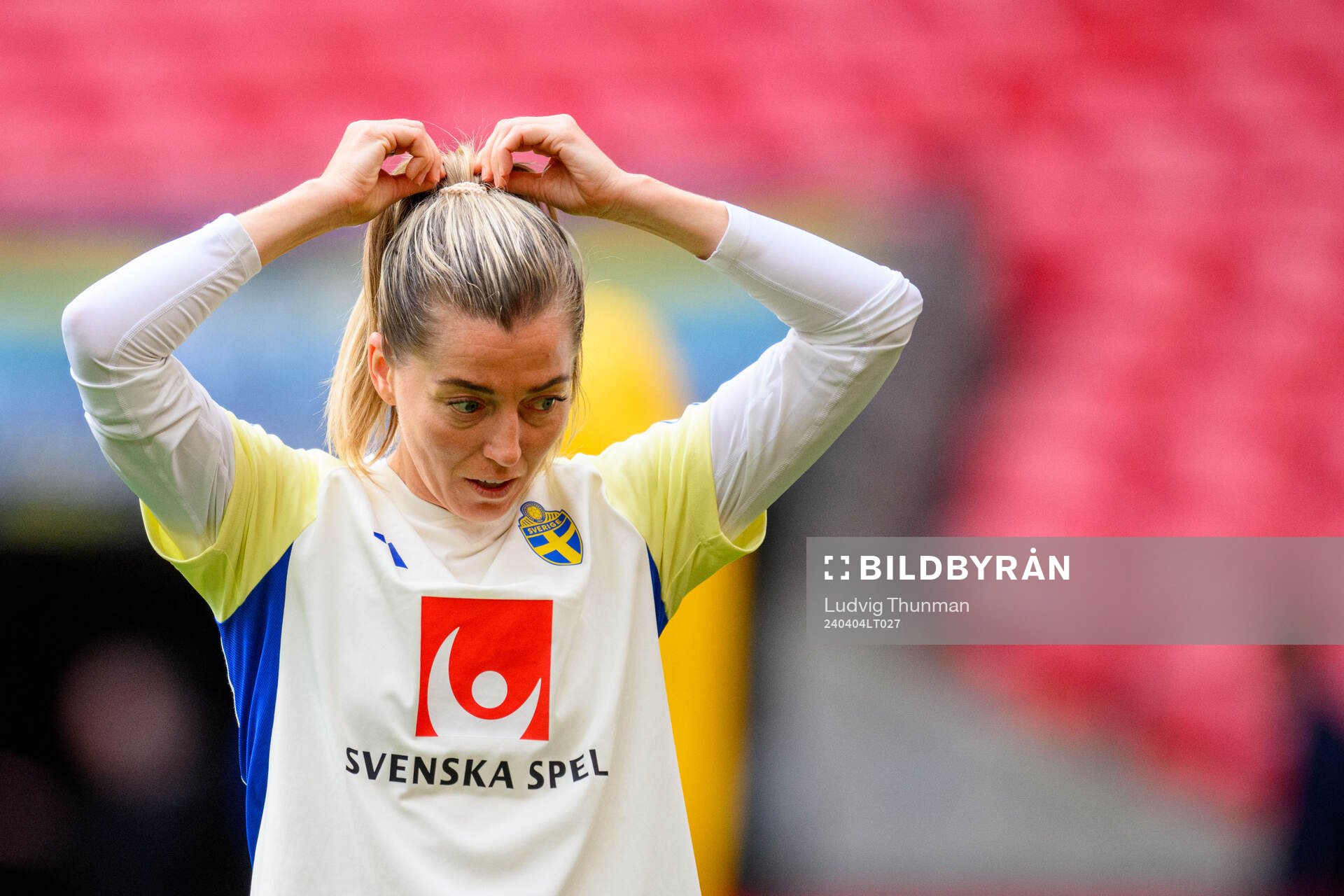 Linda Sembrant of Sweden of the women's national football