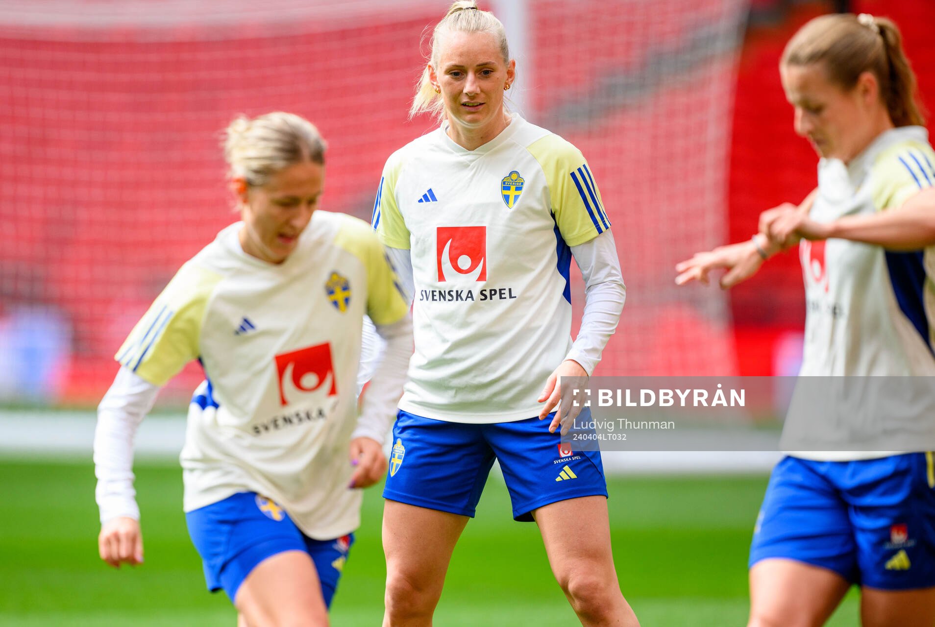 Stina Blackstenius of Sweden of the women's national
