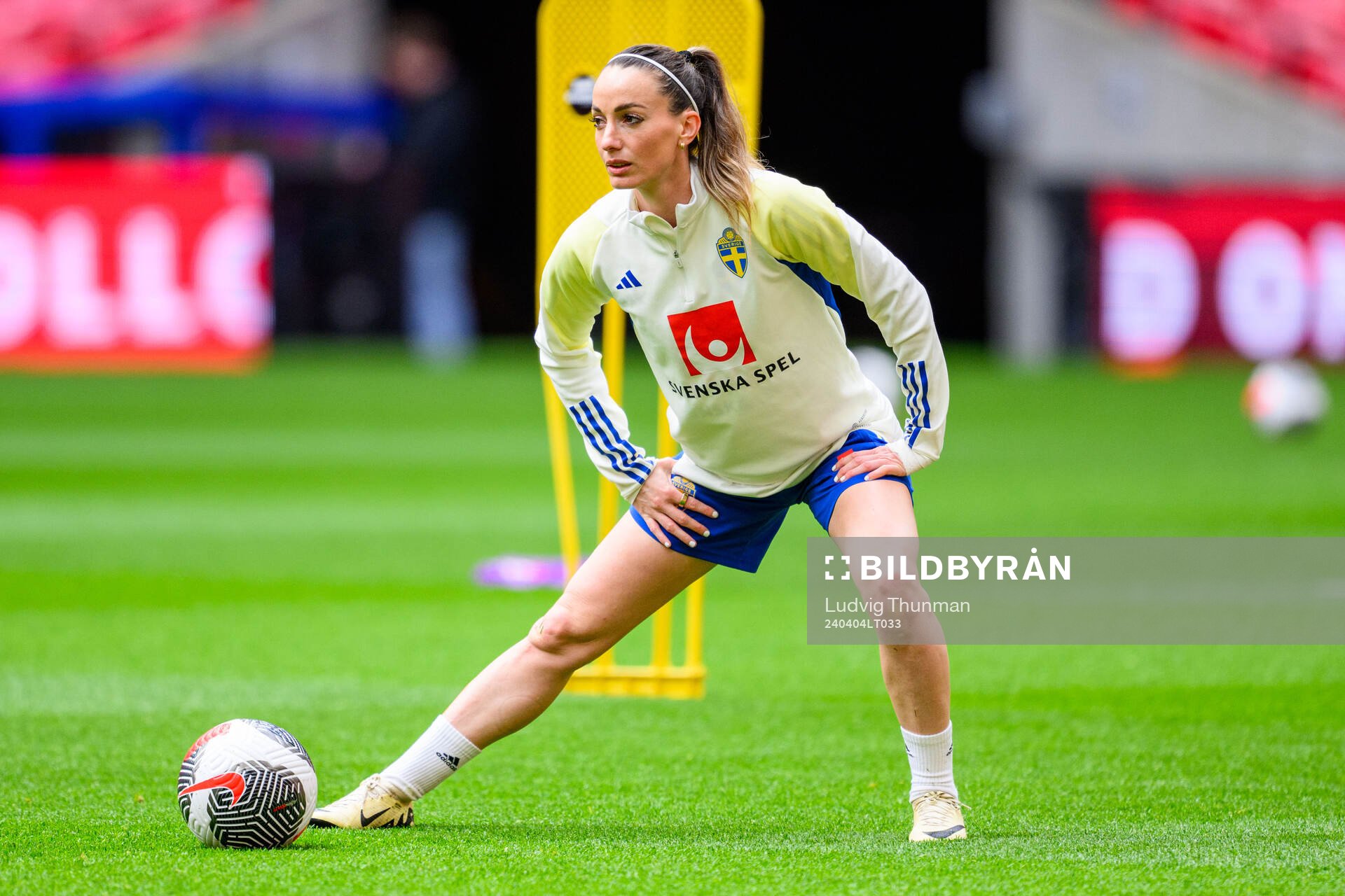 Kosovare Asllani of Sweden of the women's national football
