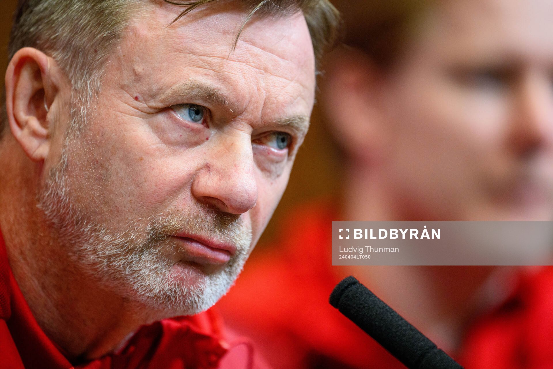 Head coach Peter Gerhardsson of Sweden of the women's