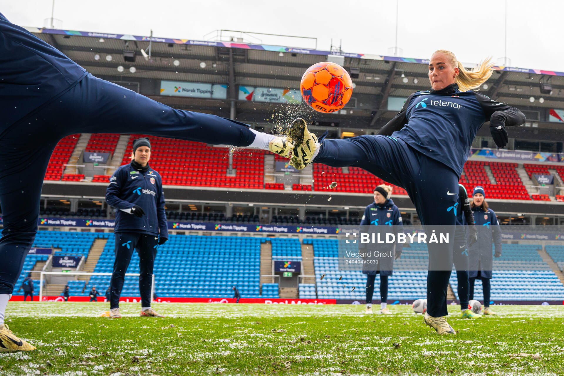 Cathinka Tandberg of the Norwegian women's national