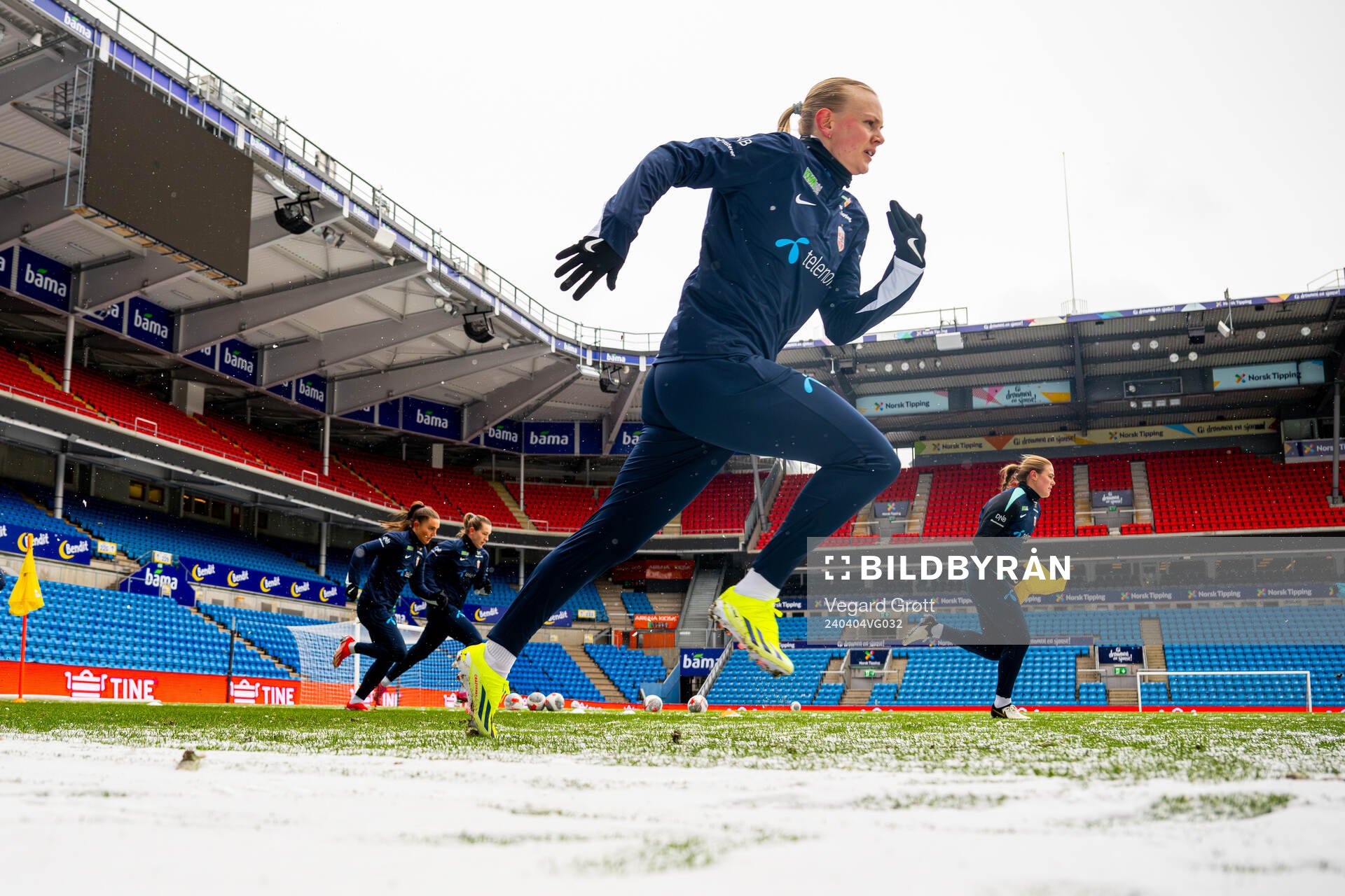 Karina Sævik of the Norwegian women's national football