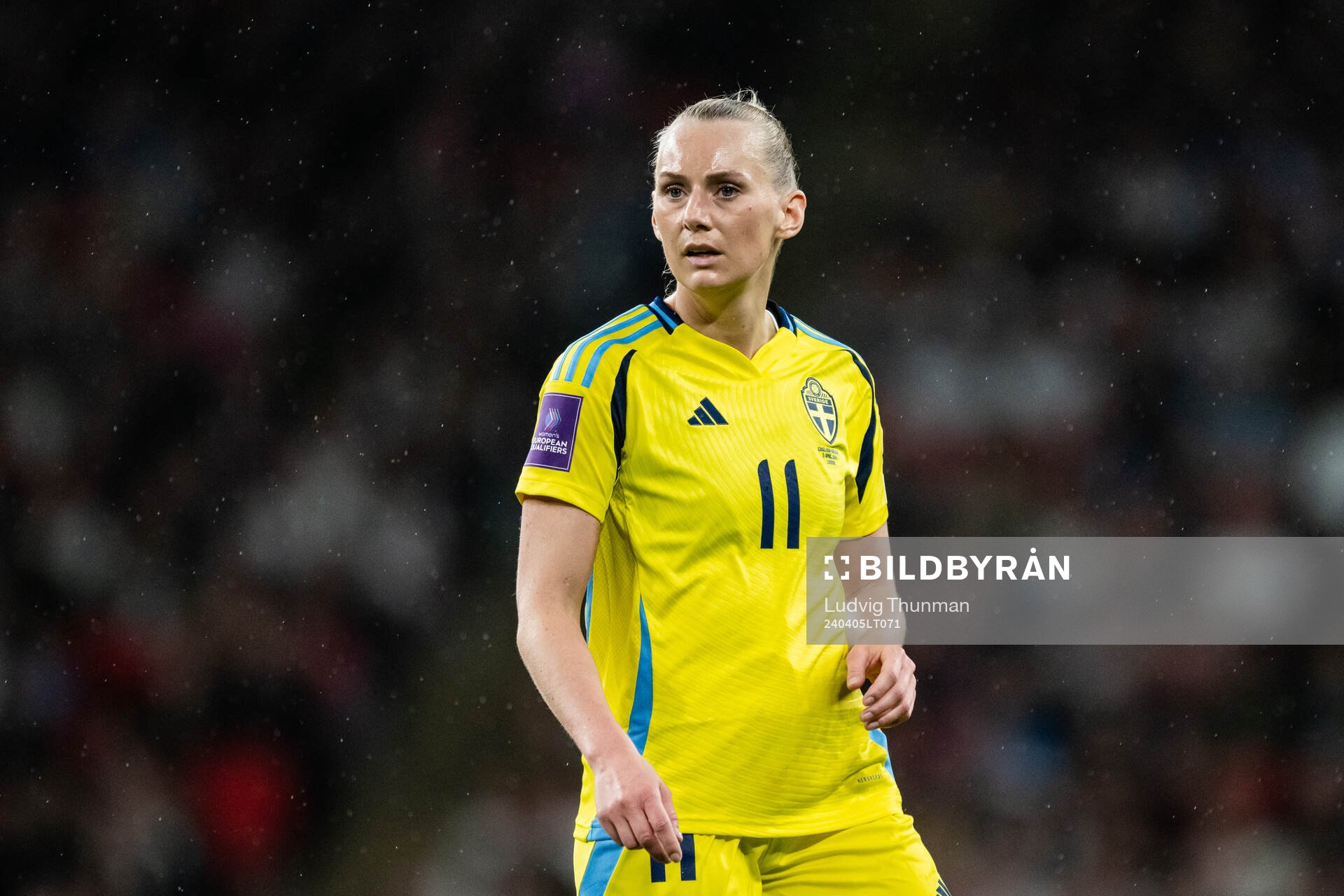 Stina Blackstenius of Sweden