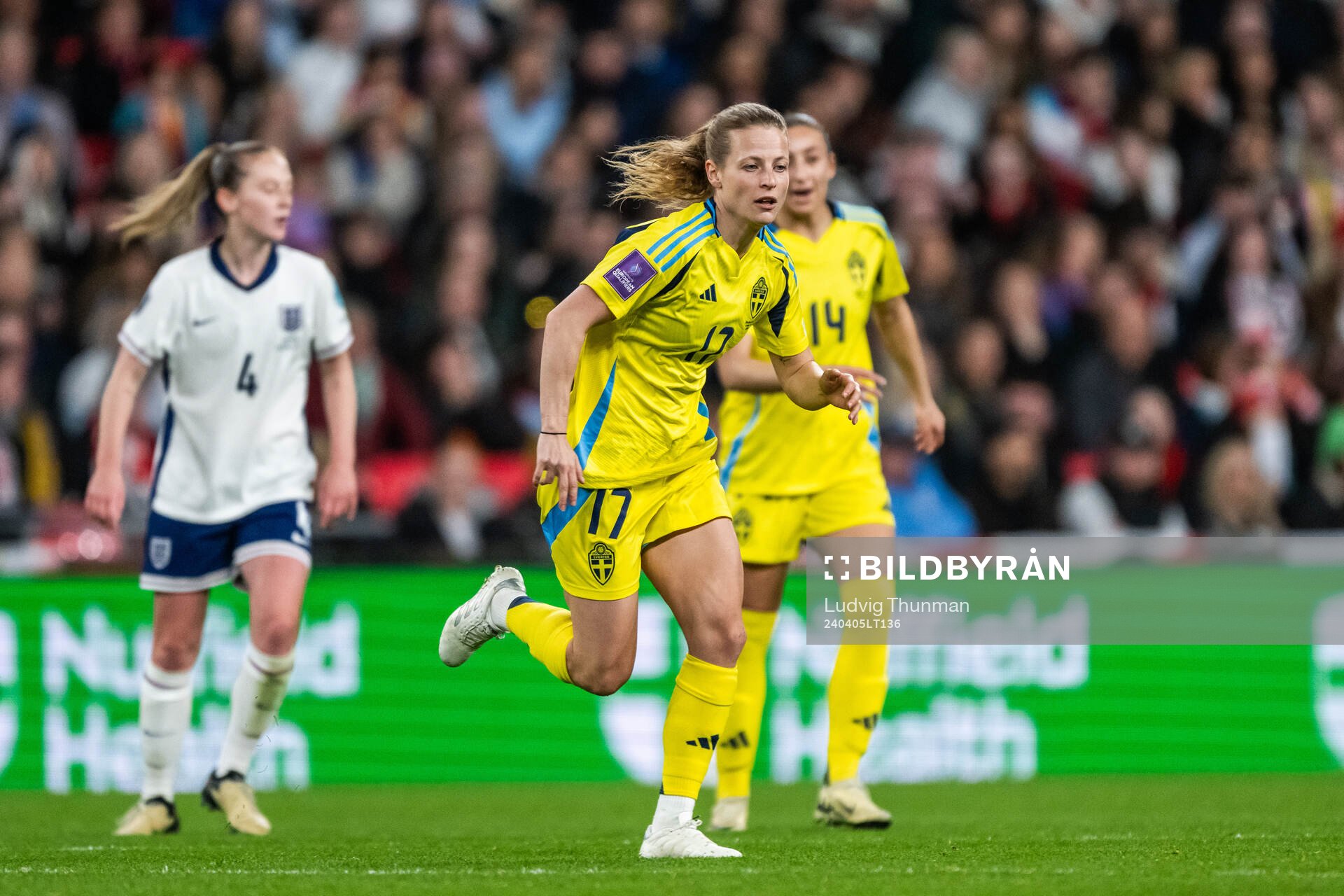Anna Anvegård of Sweden