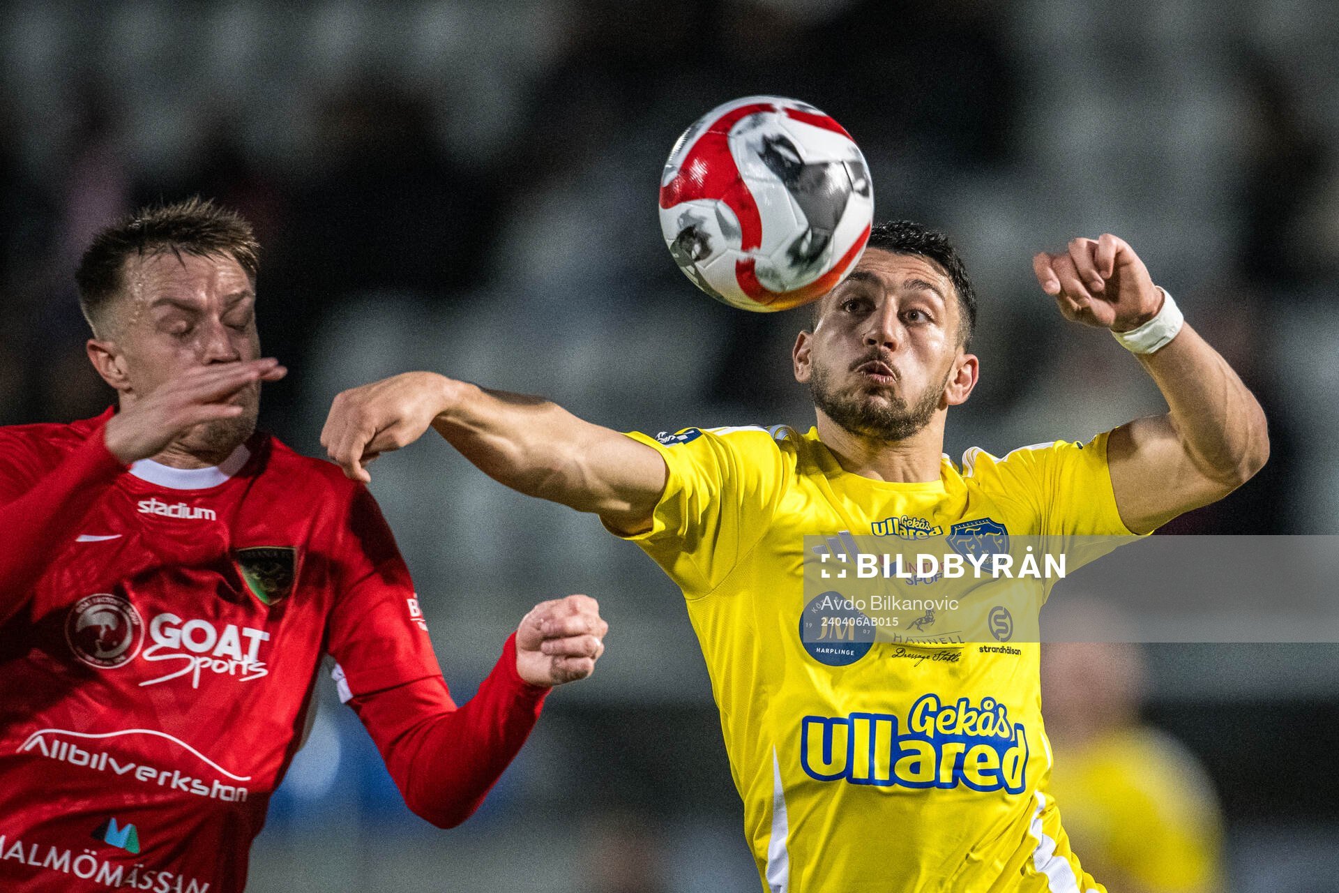 Falkenbergs FFs Leonardo Farah Shahin och Ariana FCs Rasmus