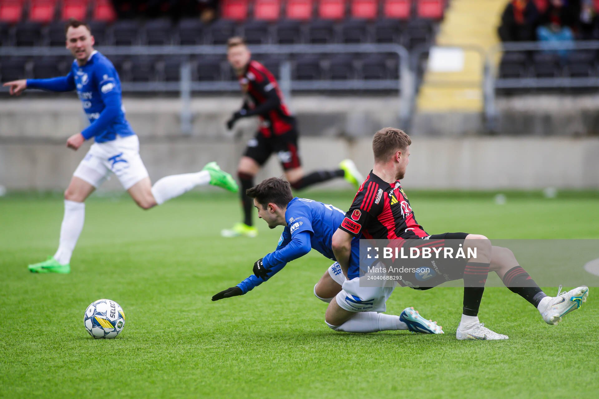 Östersunds Mykola Musolitin och Trelleborgs Armin Culum