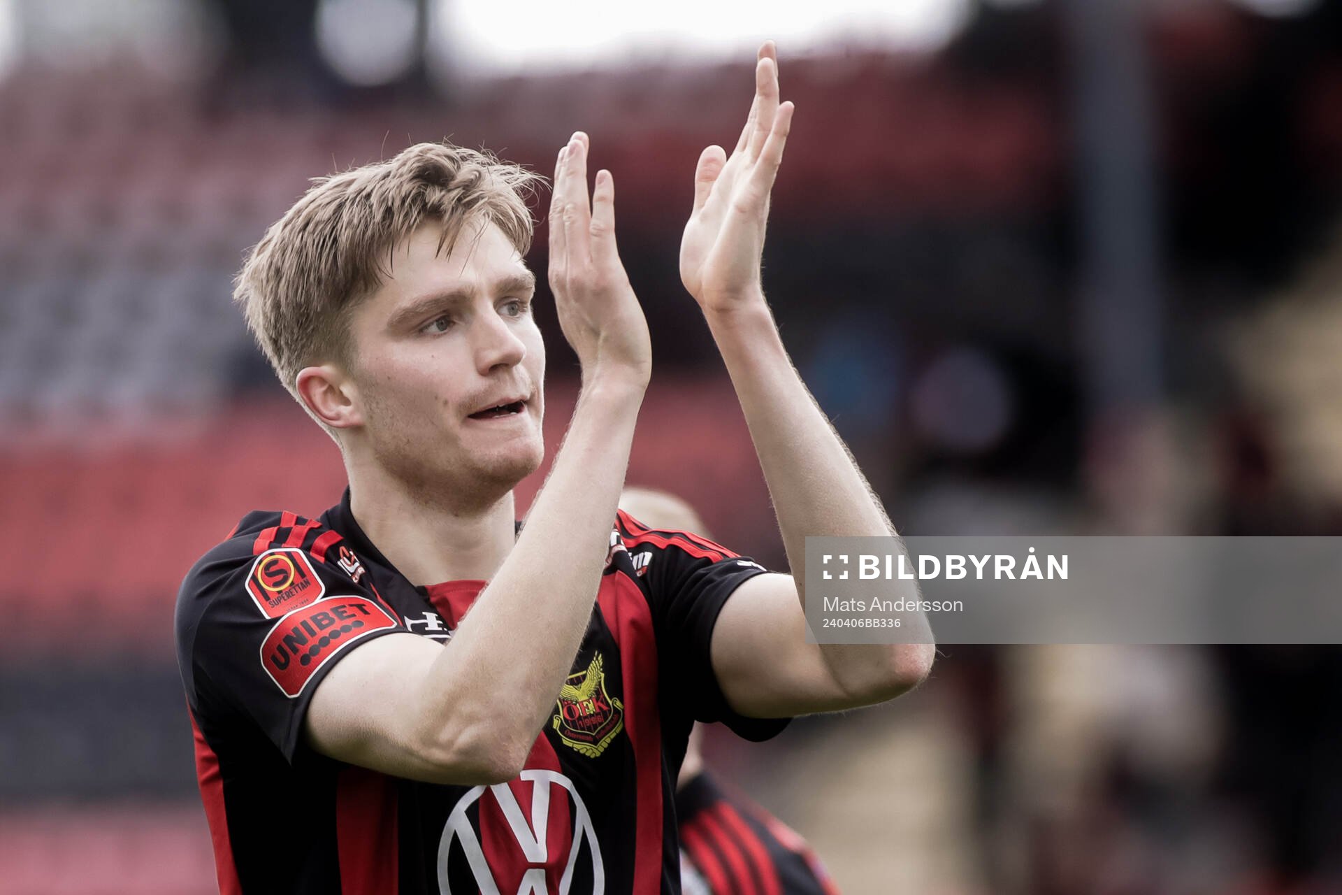 Östersunds Jakob Hedenquist jublar