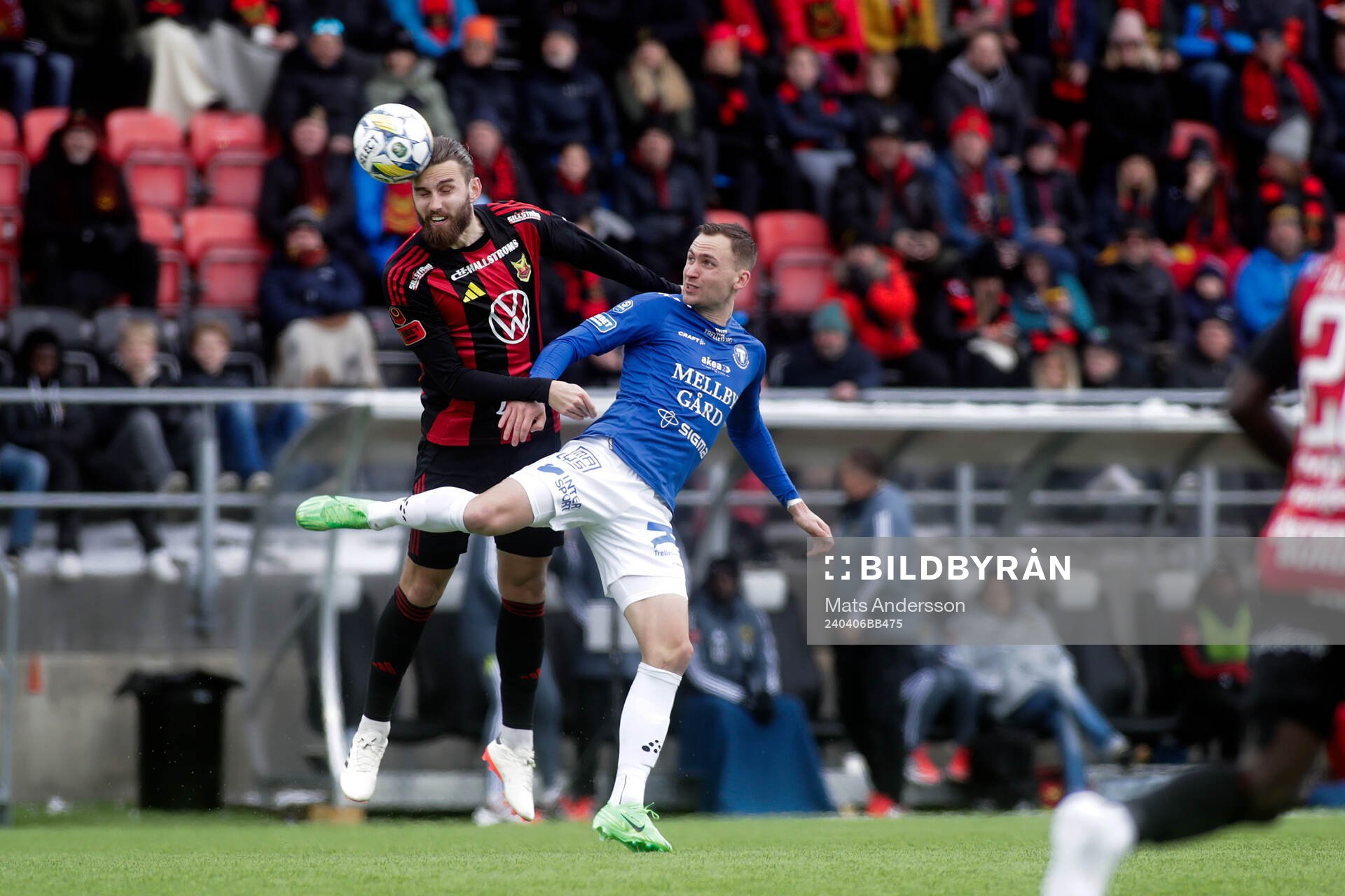 Östersunds Ali Suljic och Trelleborgs Filip Bohman