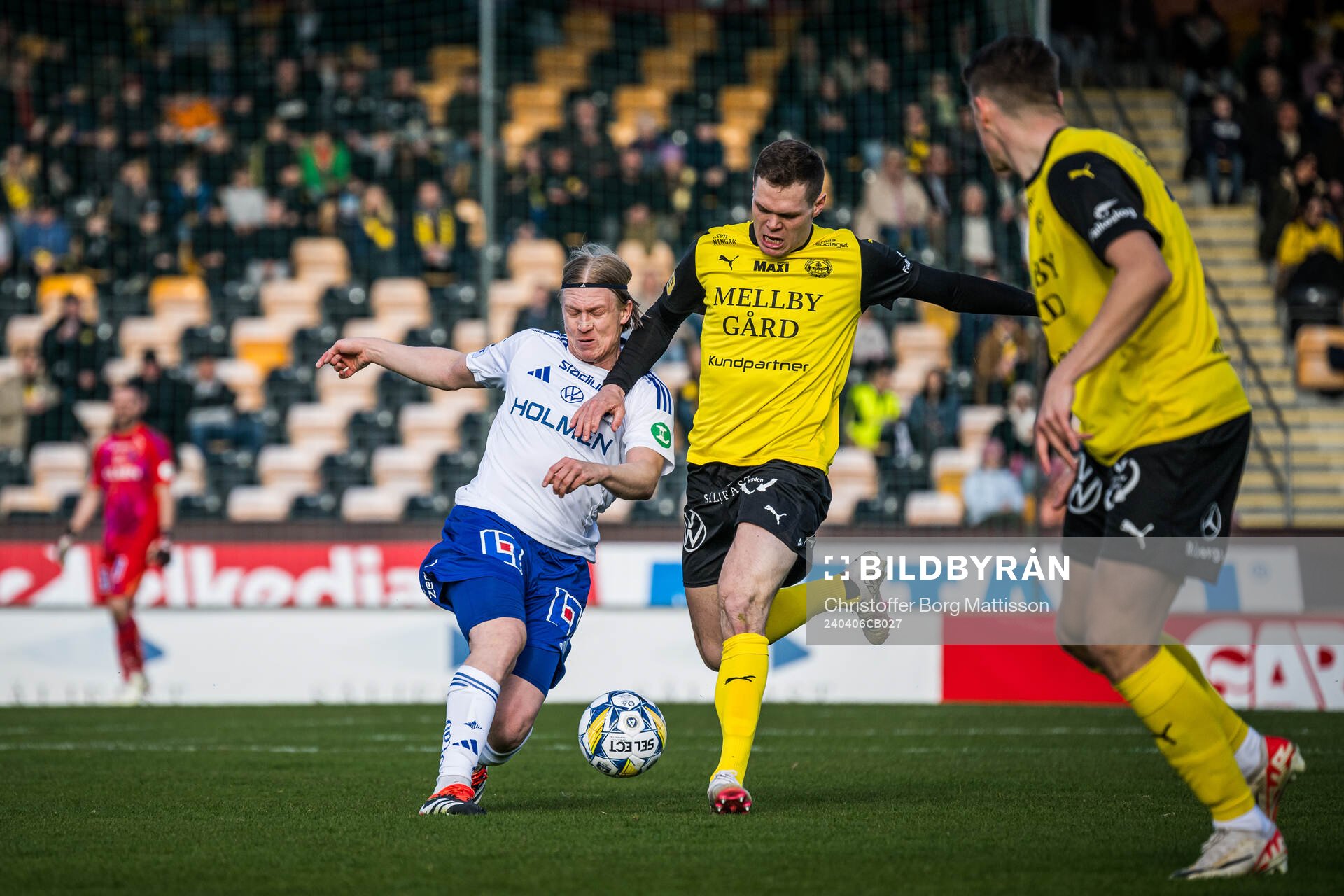 IFK Norrköpings Daniel Fritz Eid och Mjällbys Elliot