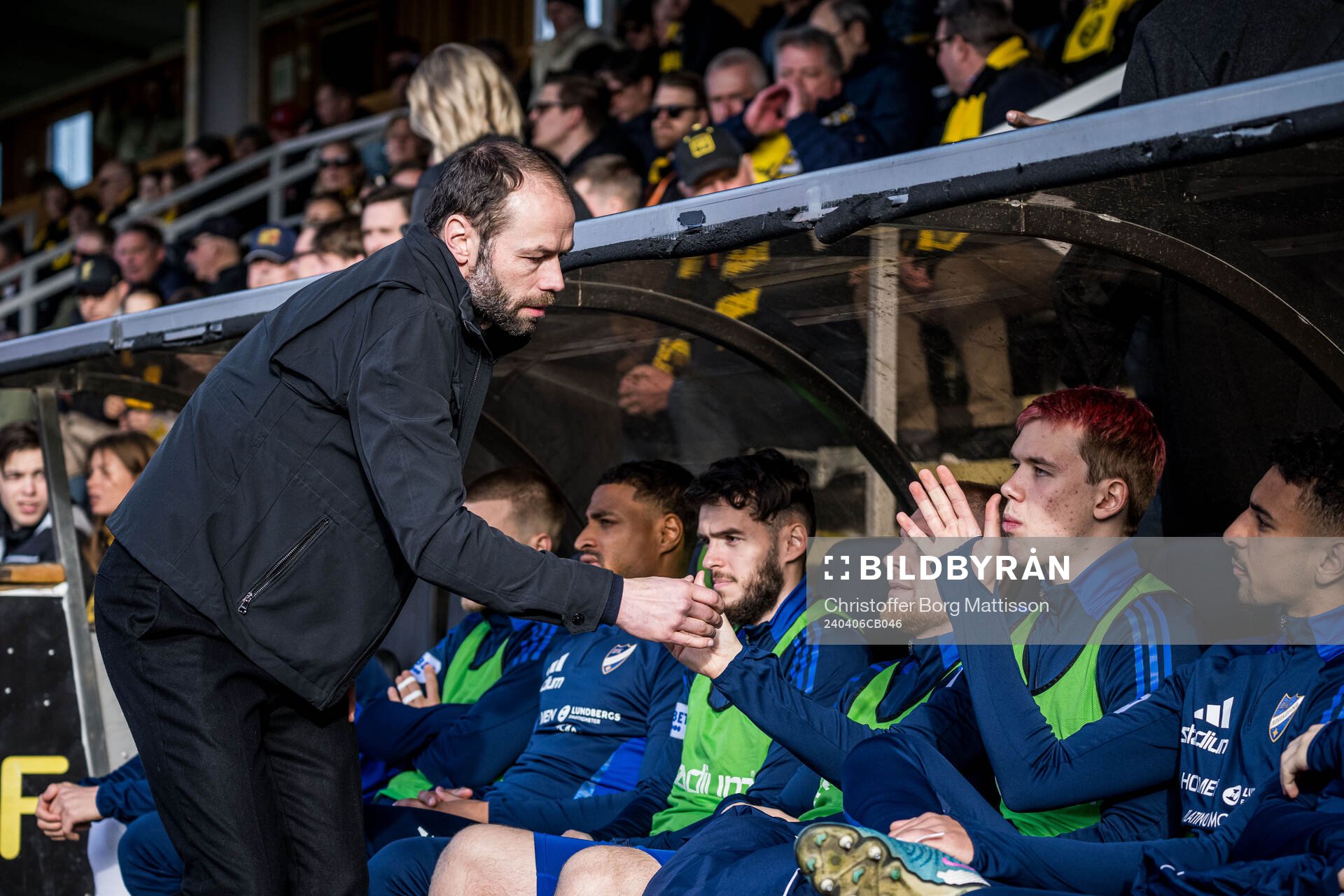 IFK Norrköpings tränare Andreas Alm