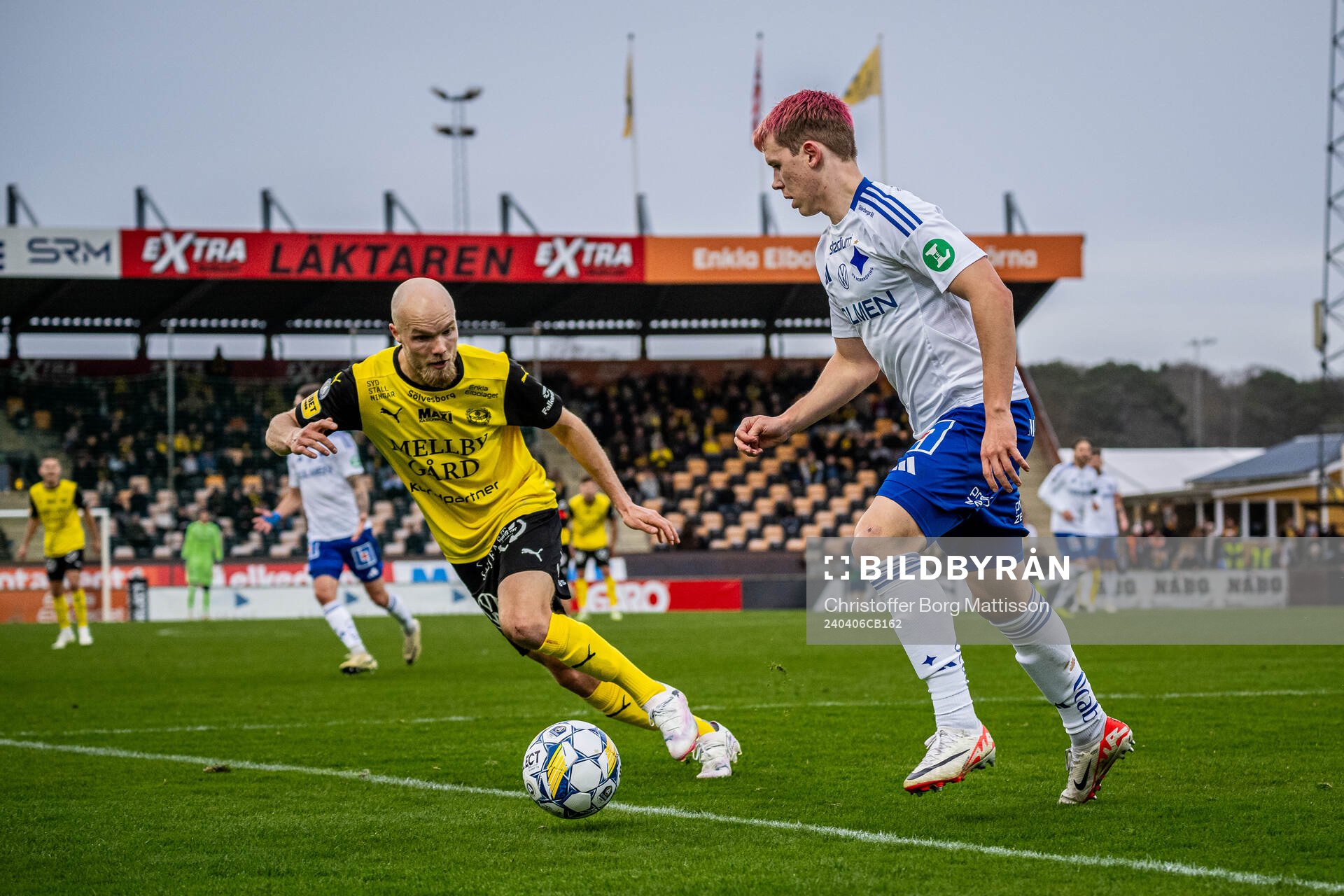 Mjällbys Viktor Gustafson och IFK Norrköpings Ture