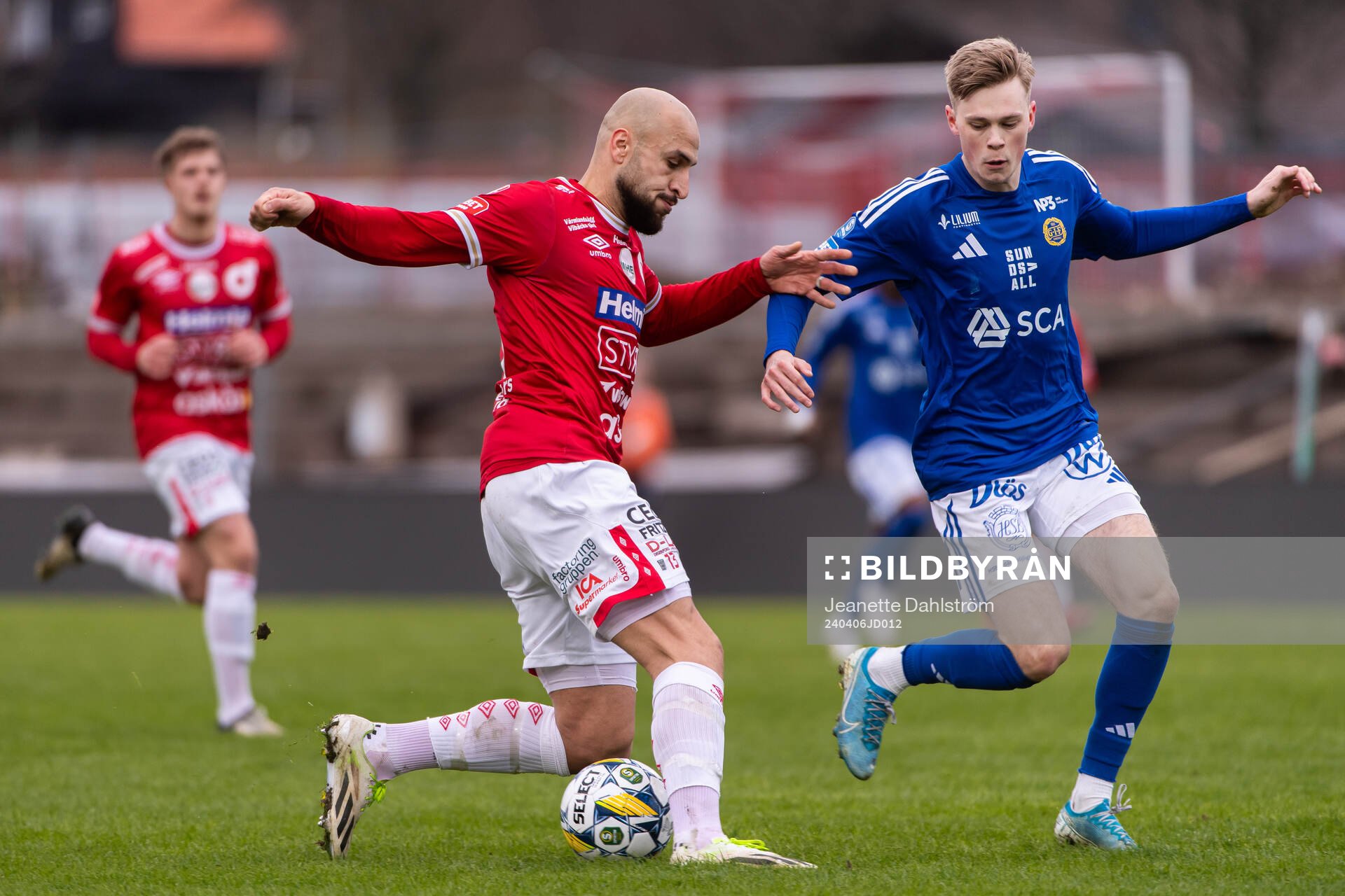 Degerfors Pashang Abdulla och GIF Sundsvalls Gustav Nordh