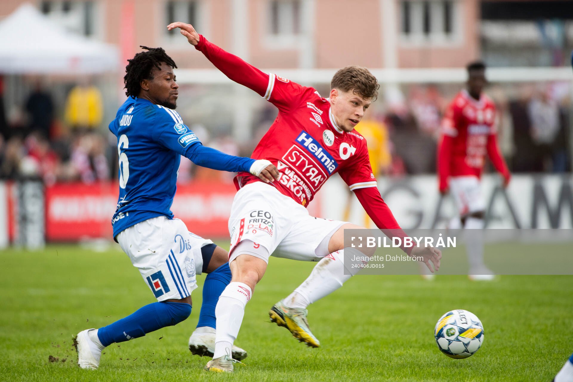 Degerfors Gustav Lindgren och GIF Sundsvalls Abdul-Halik