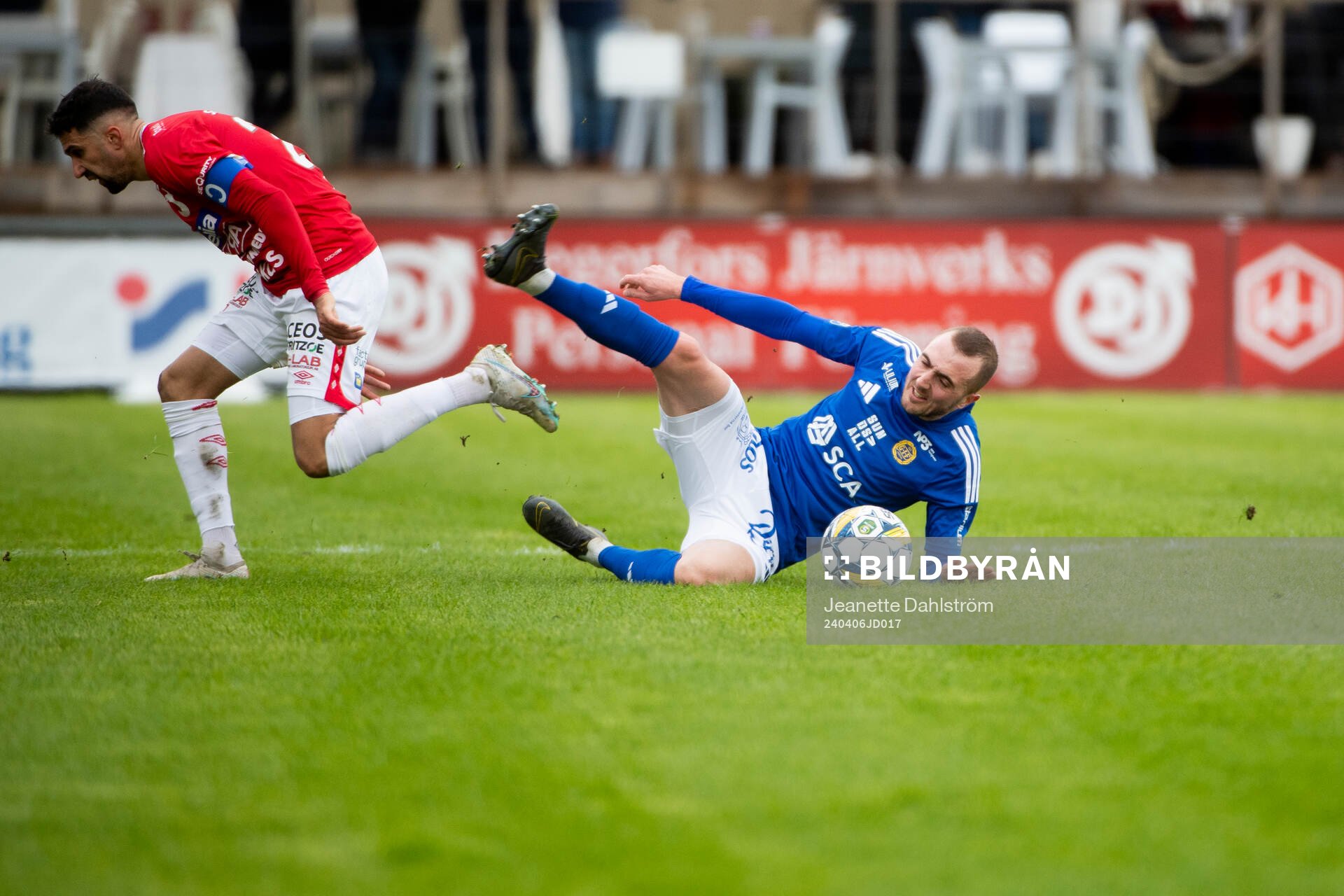 Degerfors Elyas Bouzaiene och Dennis Olsson