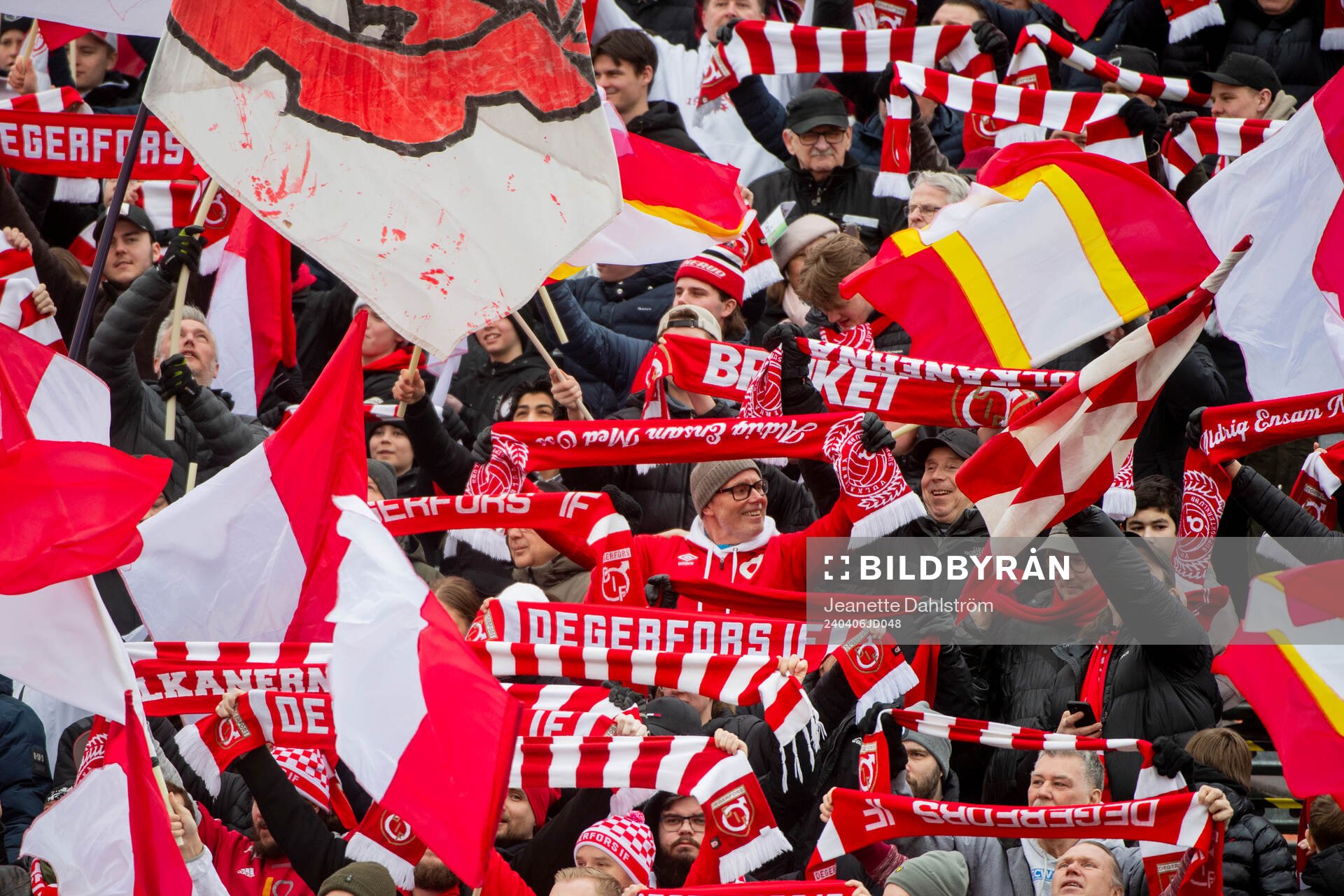 Degerfors supportar