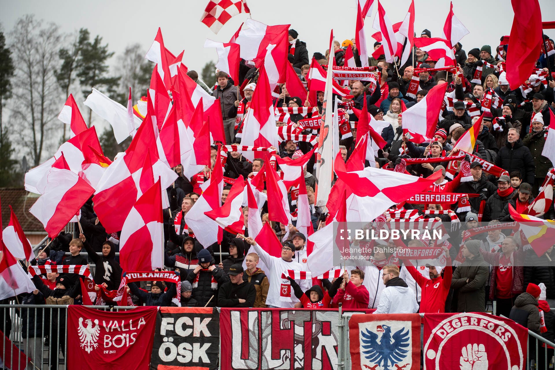 under fotbollsmatchen i Superettan mellan Degerfors och GIF