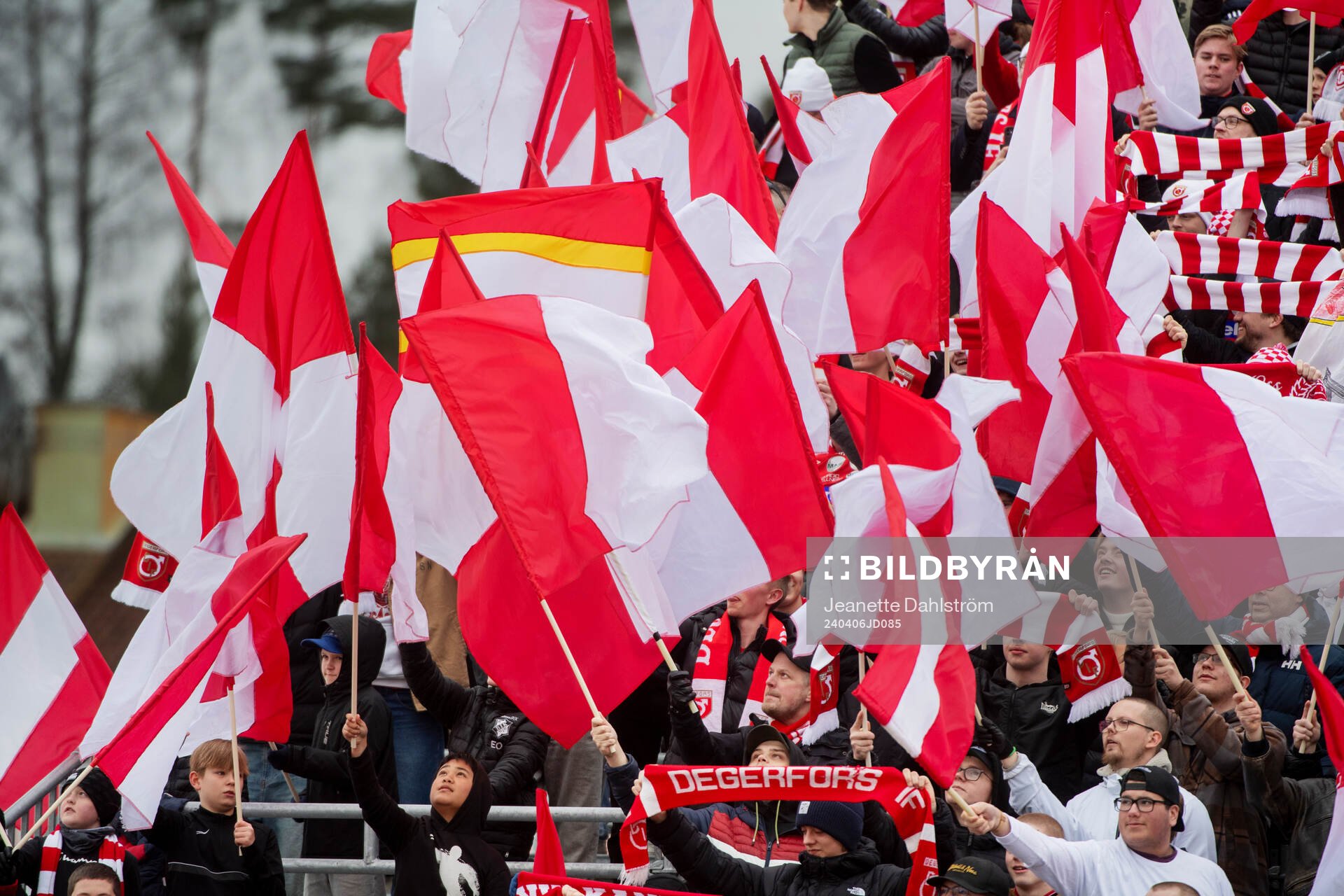 Degerfors supportar