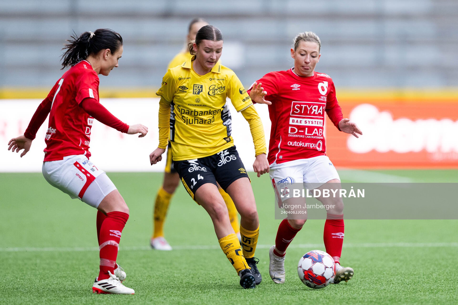 Degerfors Jessica Karlsson, Elfsborgs Ida Backlund och