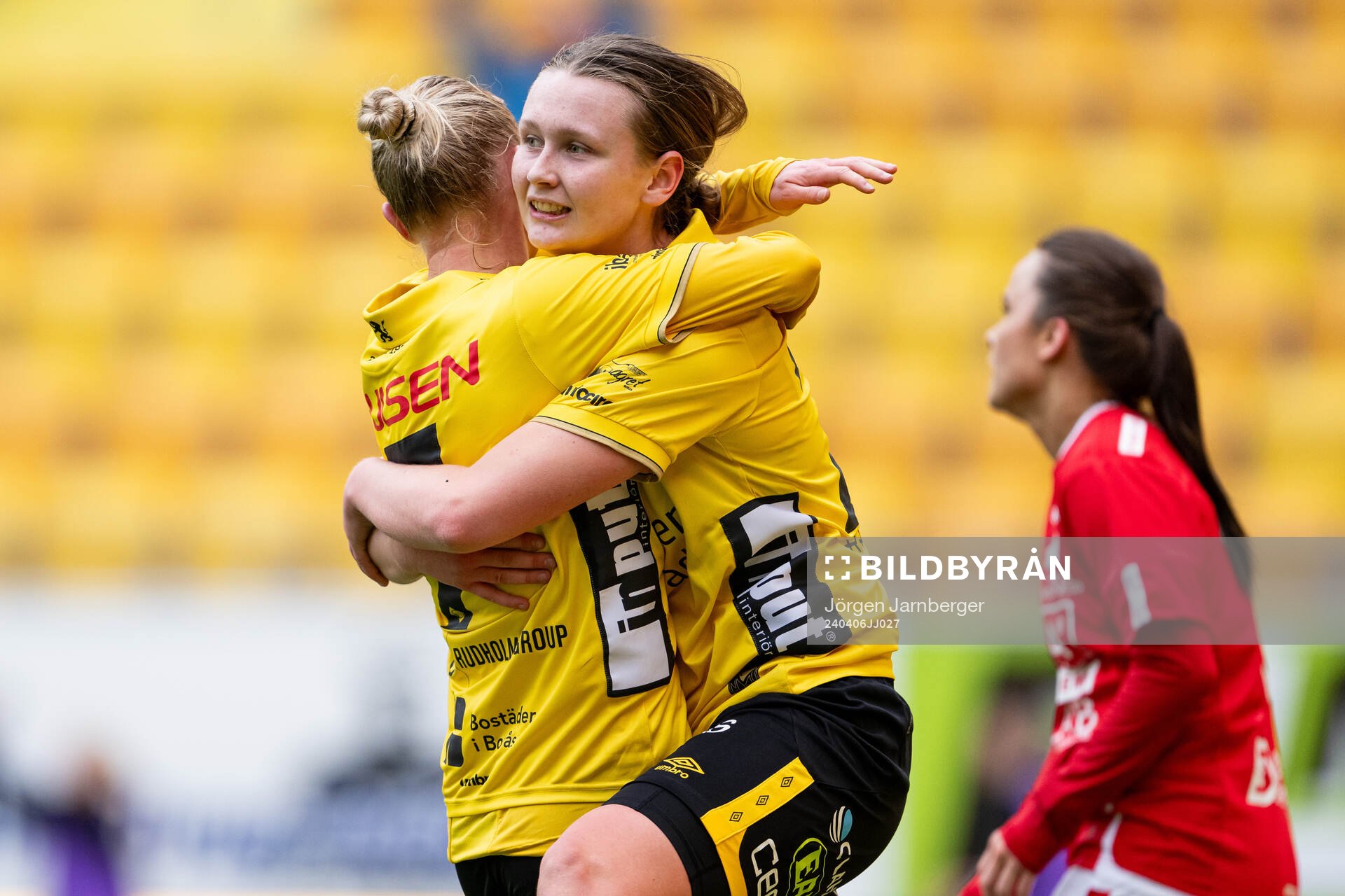 Elfsborgs Ellen Nilsson jublar