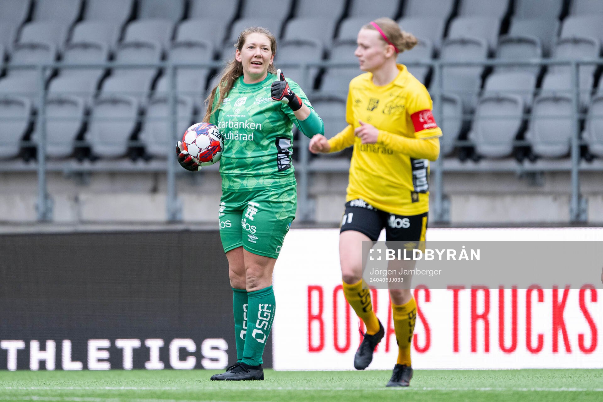 Elfsborgs målvakt Sandra Eriksson