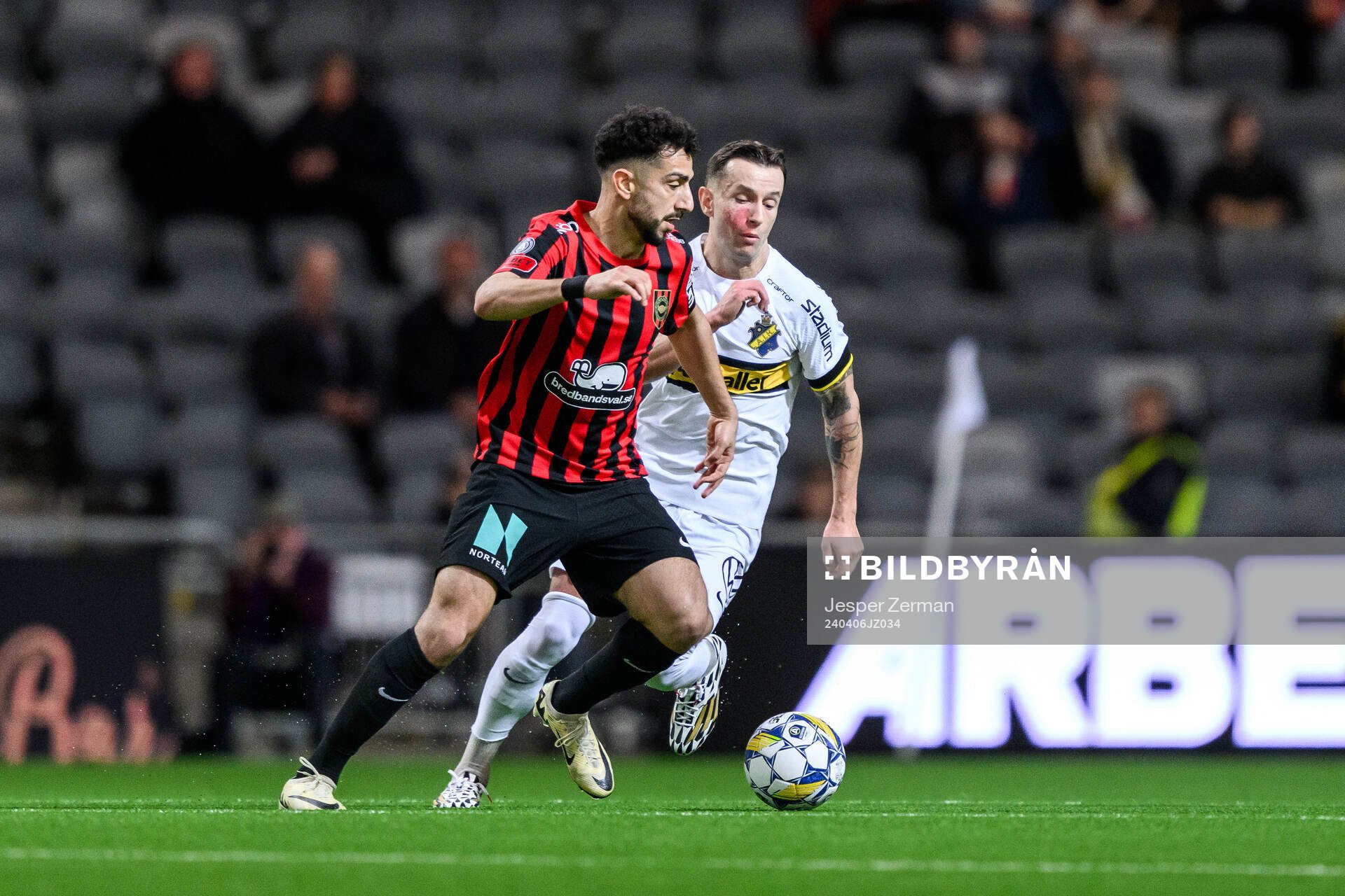 Brommapojkarnas Daleho Irandust och AIKs Bersant Celina