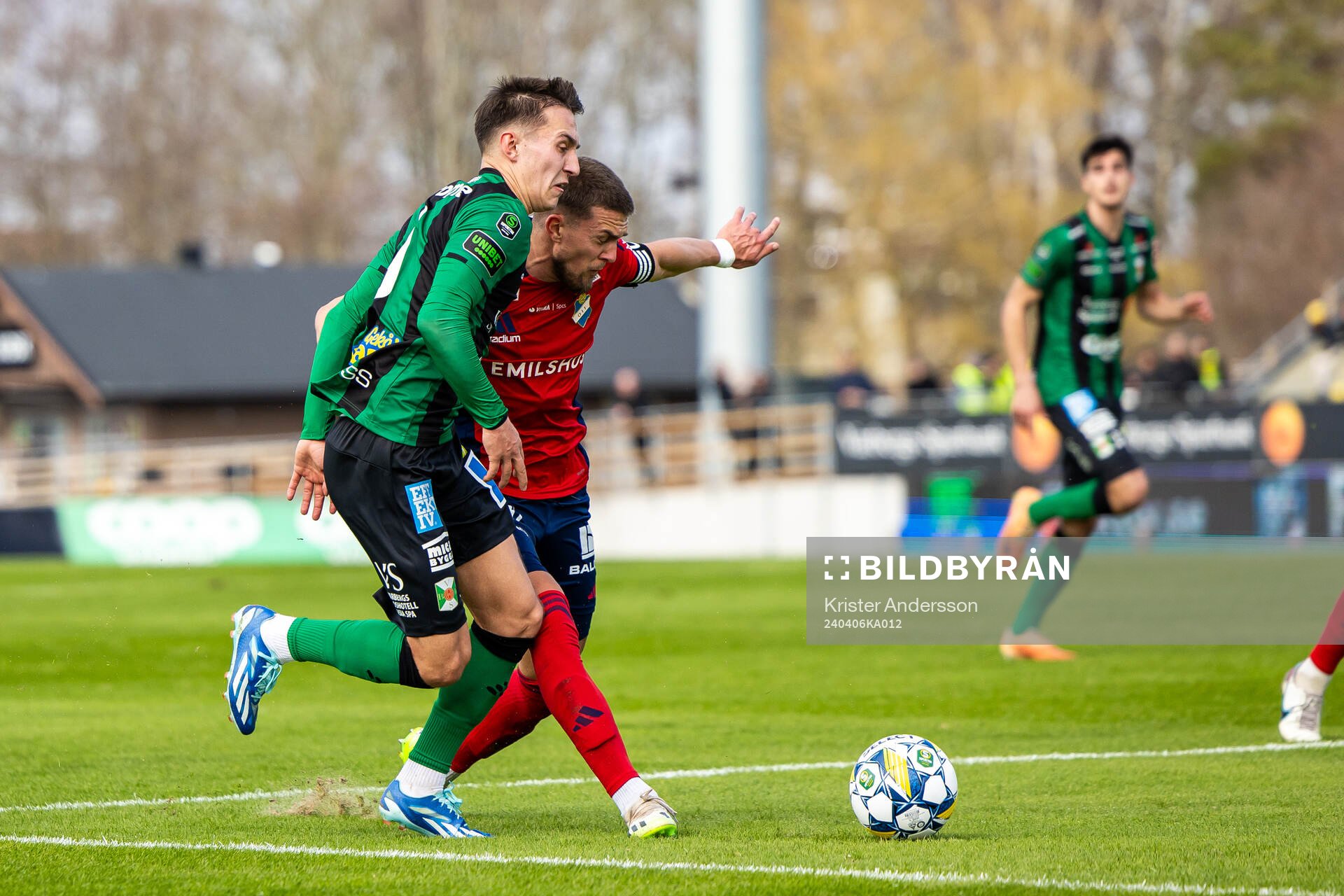 Varbergs Anton Kurochkin och Östers Ivan Kricak