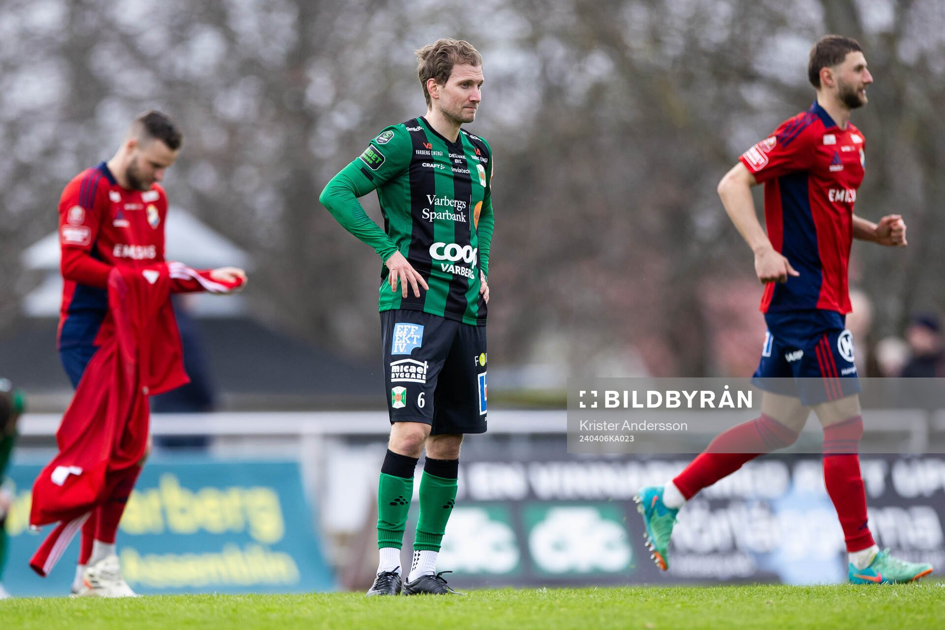Varbergs Oliver Silverholt deppar
