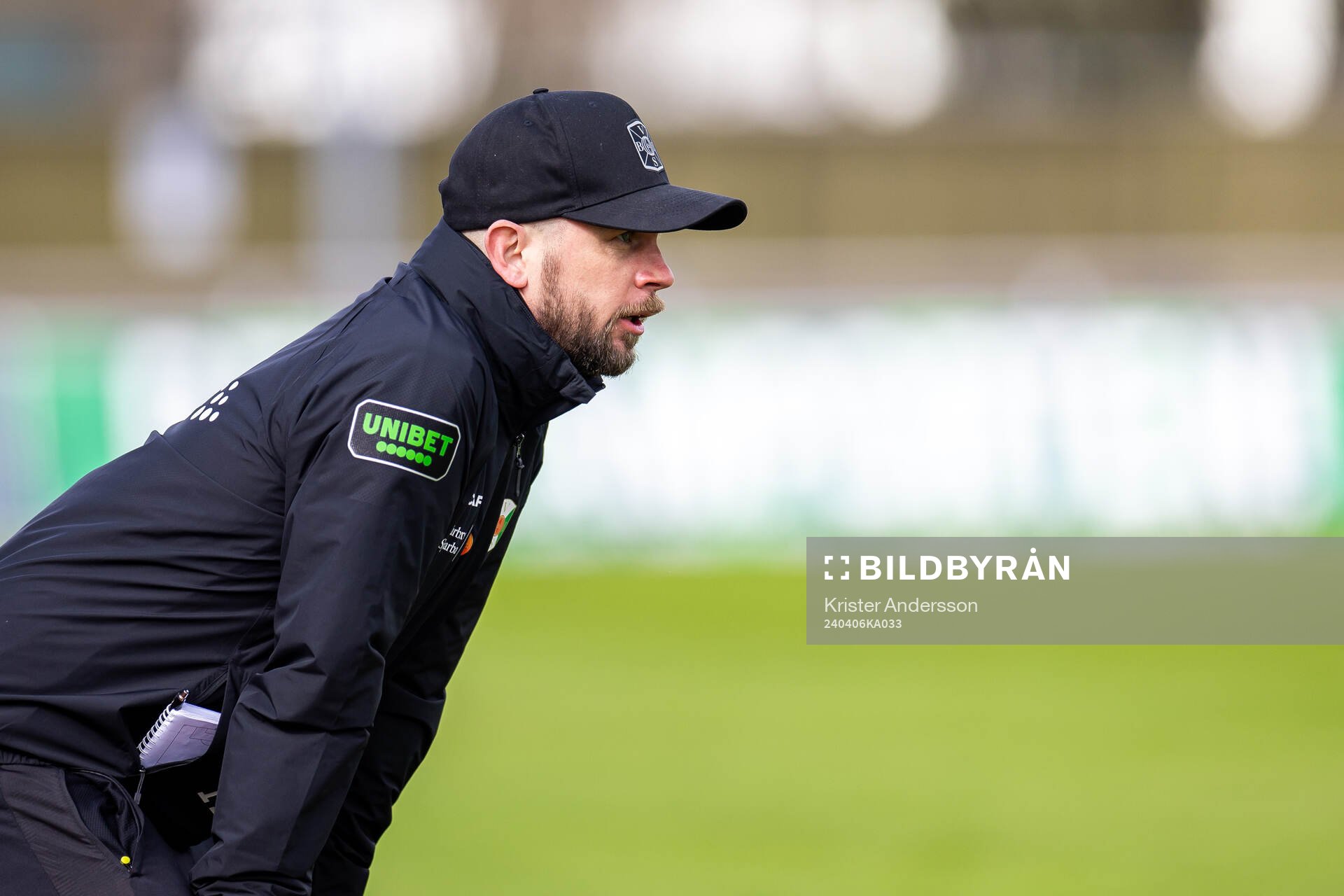Varbergs tränare Tobias Linderoth