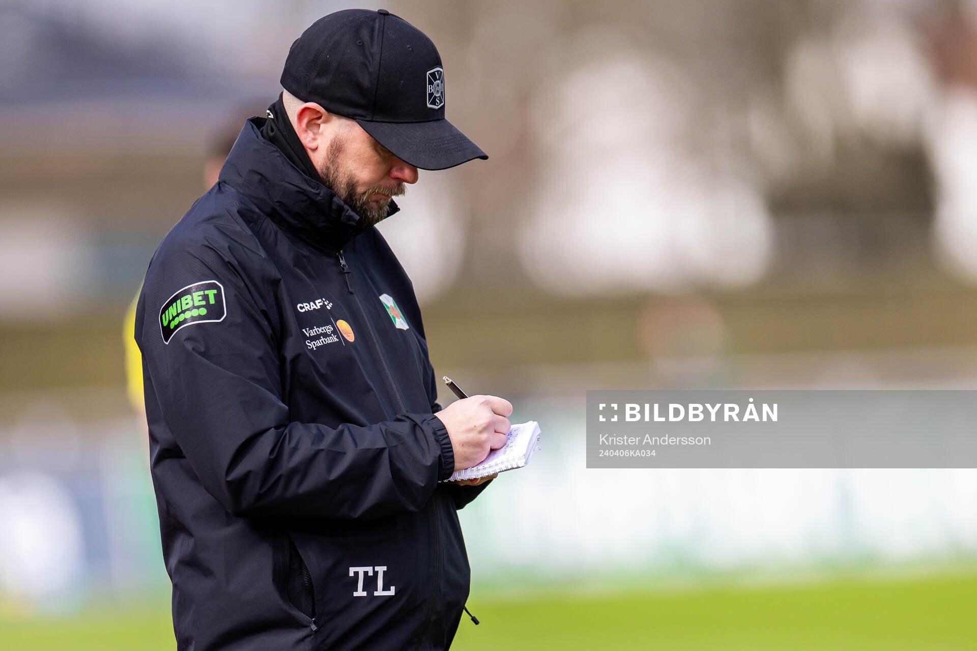 Varbergs tränare Tobias Linderoth
