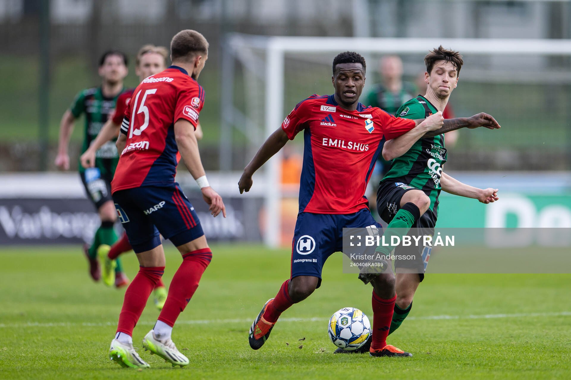 Östers Manasse Kusu och Varbergs Olle Edlund