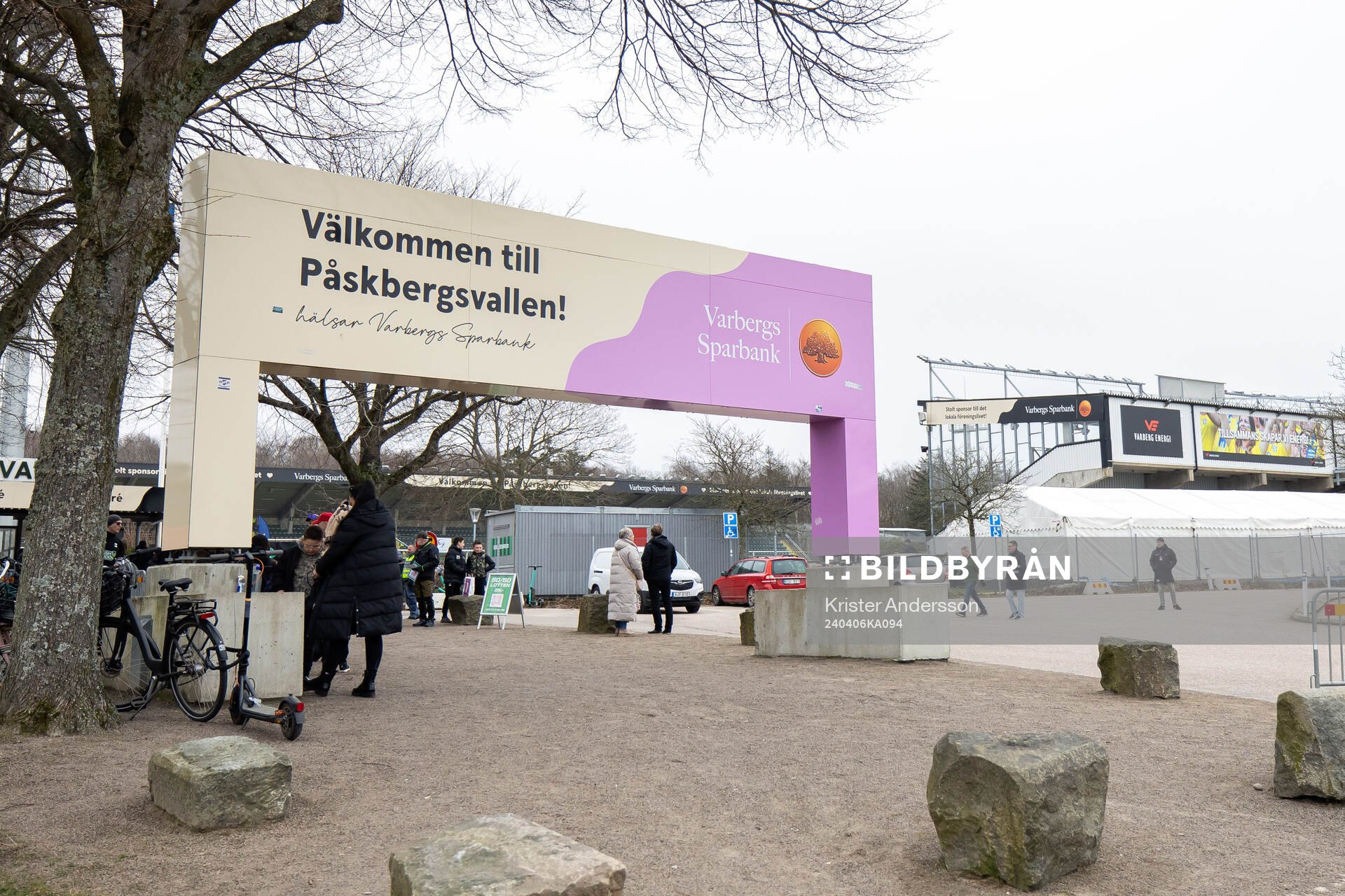 Entrén till Påskbergsvallen