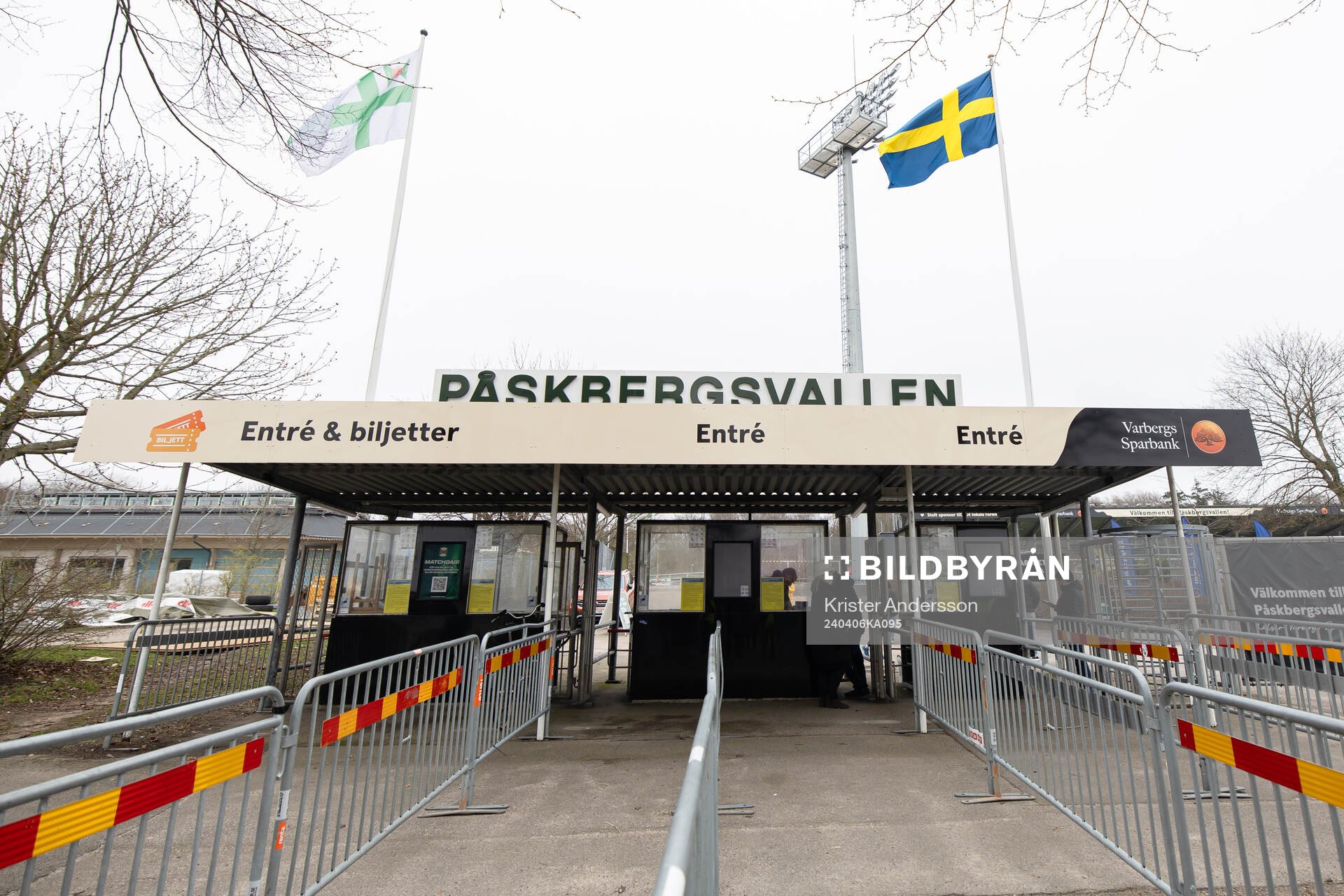 Entrén till Påskbergsvallen